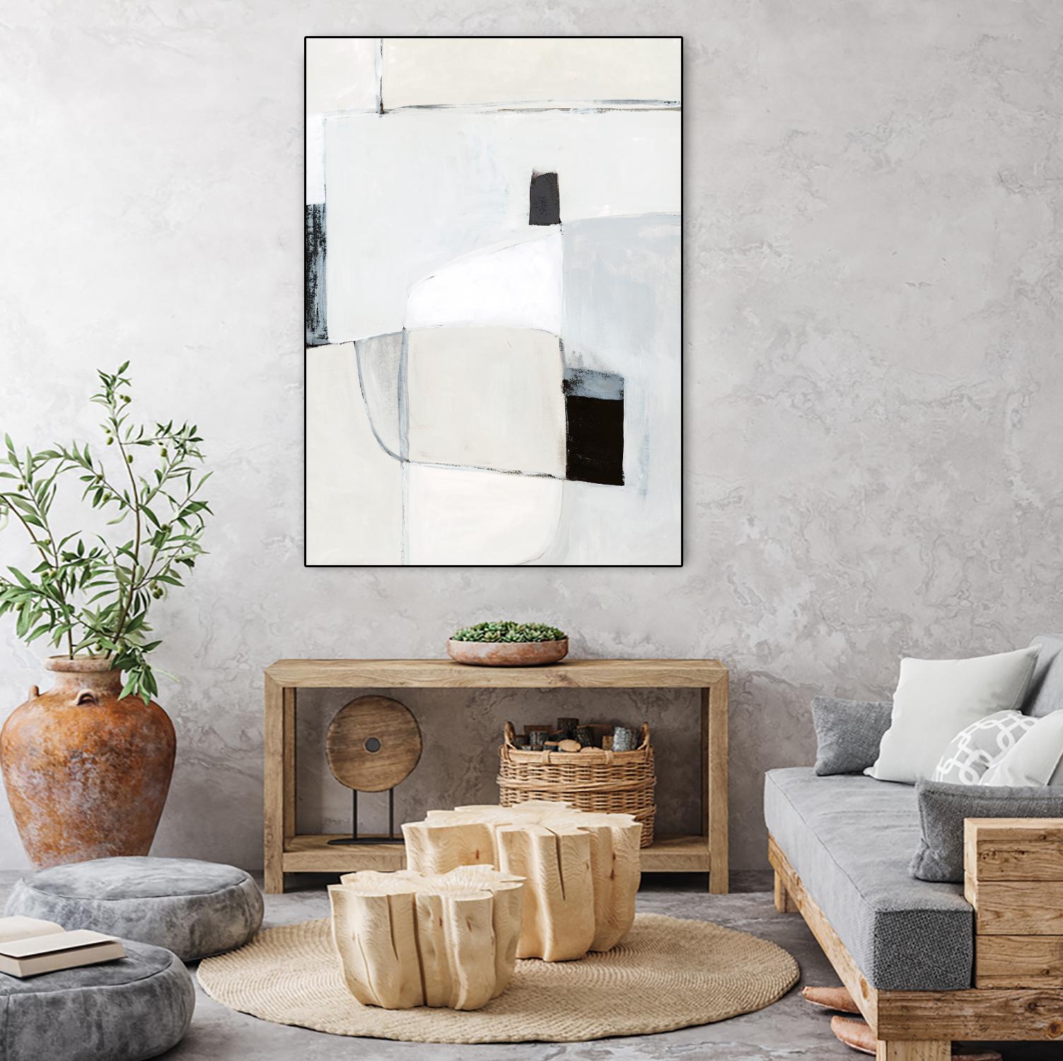 Soft Spoken II by Victoria Barnes on GIANT ART - white abstract abstract