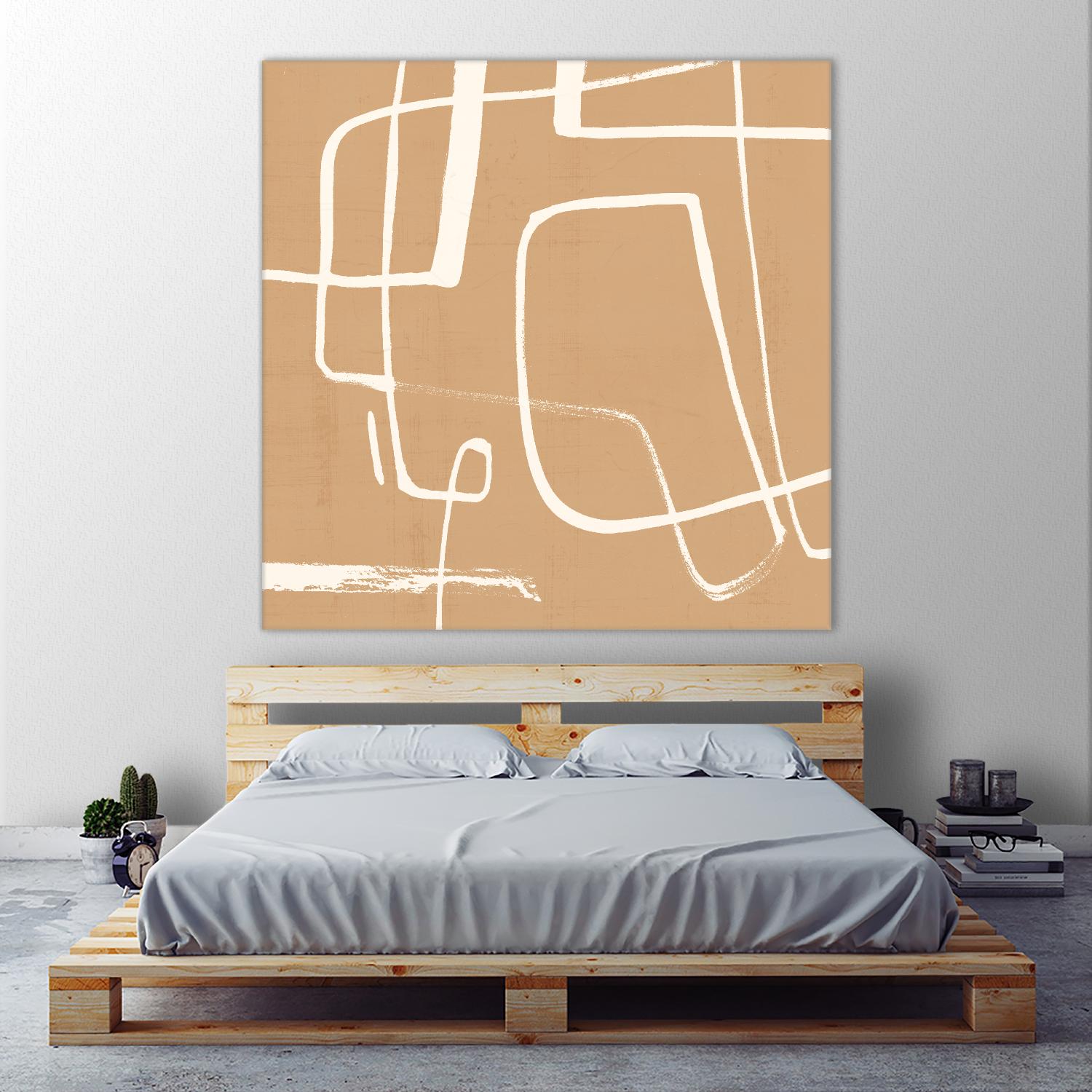 Wayfinder II by Victoria Barnes on GIANT ART - beige abstract abstract