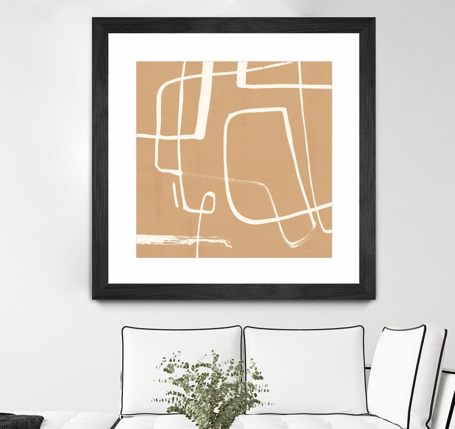 Wayfinder II by Victoria Barnes on GIANT ART - beige abstract abstract