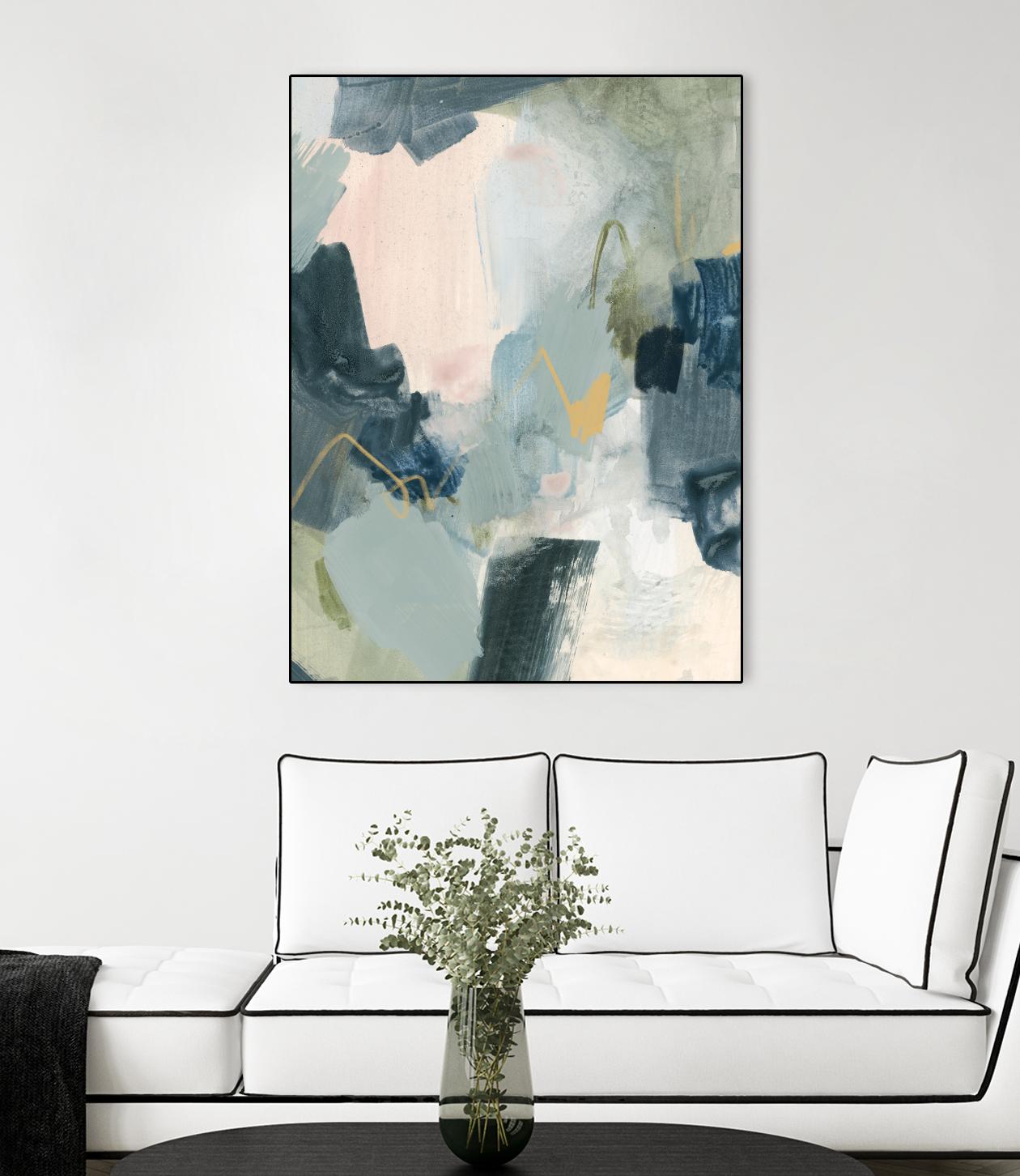 Lago II by Victoria Barnes on GIANT ART - gold abstract abstract