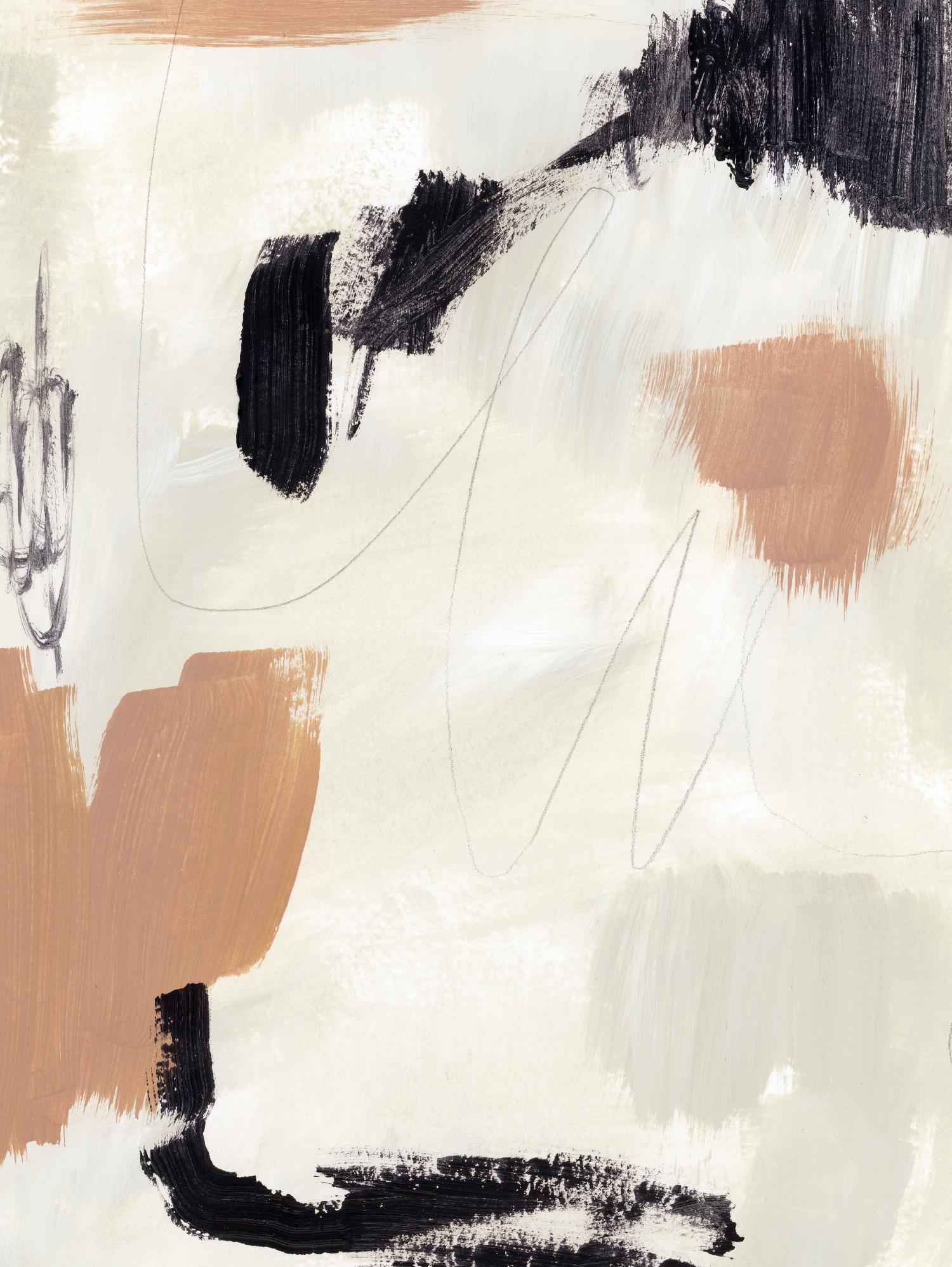 Dialogue II by Victoria Barnes on GIANT ART - grey abstract abstract