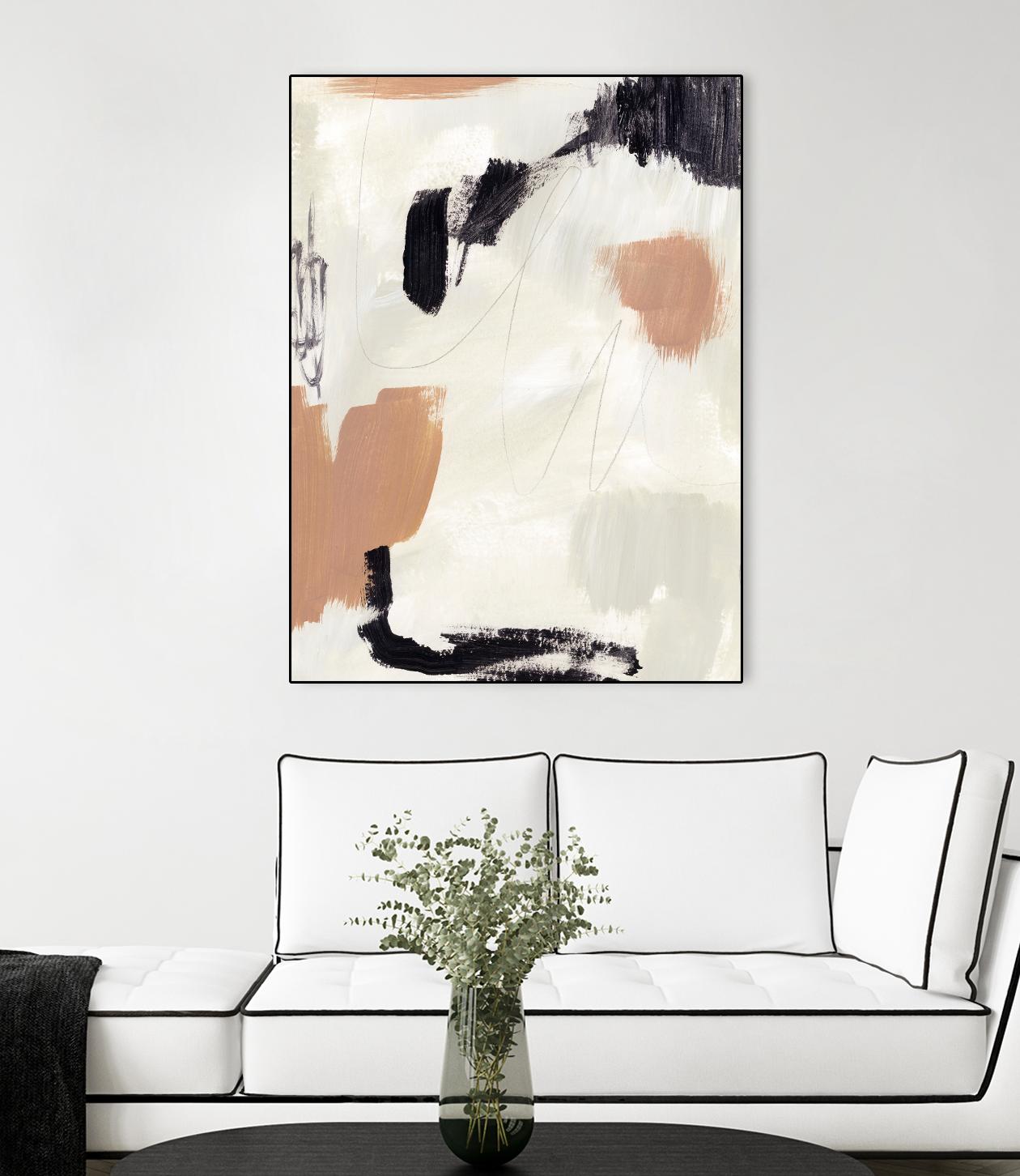 Dialogue II by Victoria Barnes on GIANT ART - grey abstract abstract