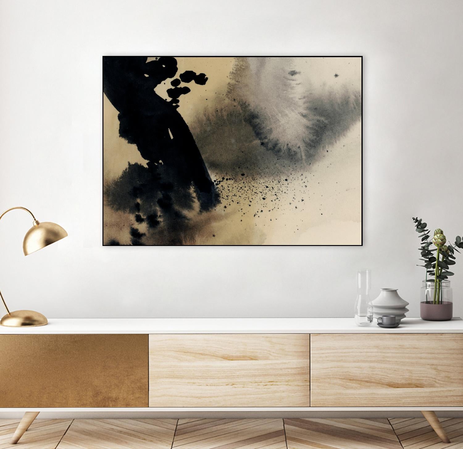 Ember I by Victoria Barnes on GIANT ART - black abstract abstract