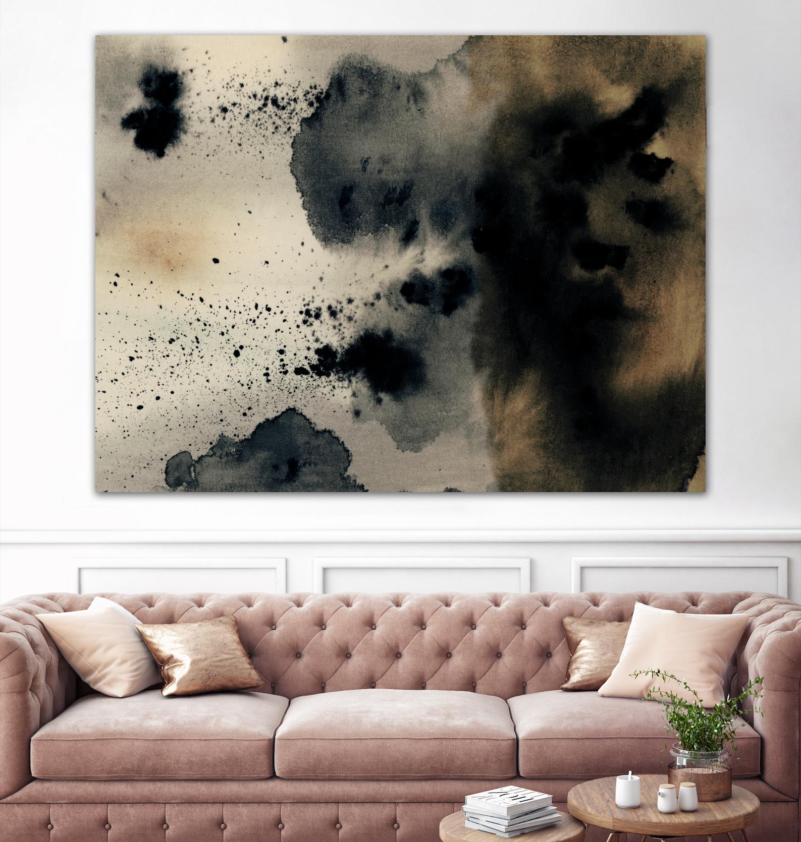 Ember II by Victoria Barnes on GIANT ART - beige abstract abstract