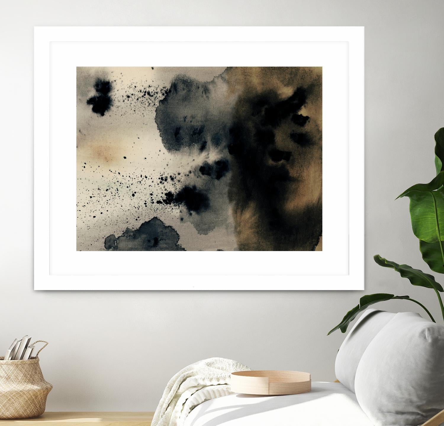 Ember II by Victoria Barnes on GIANT ART - beige abstract abstract