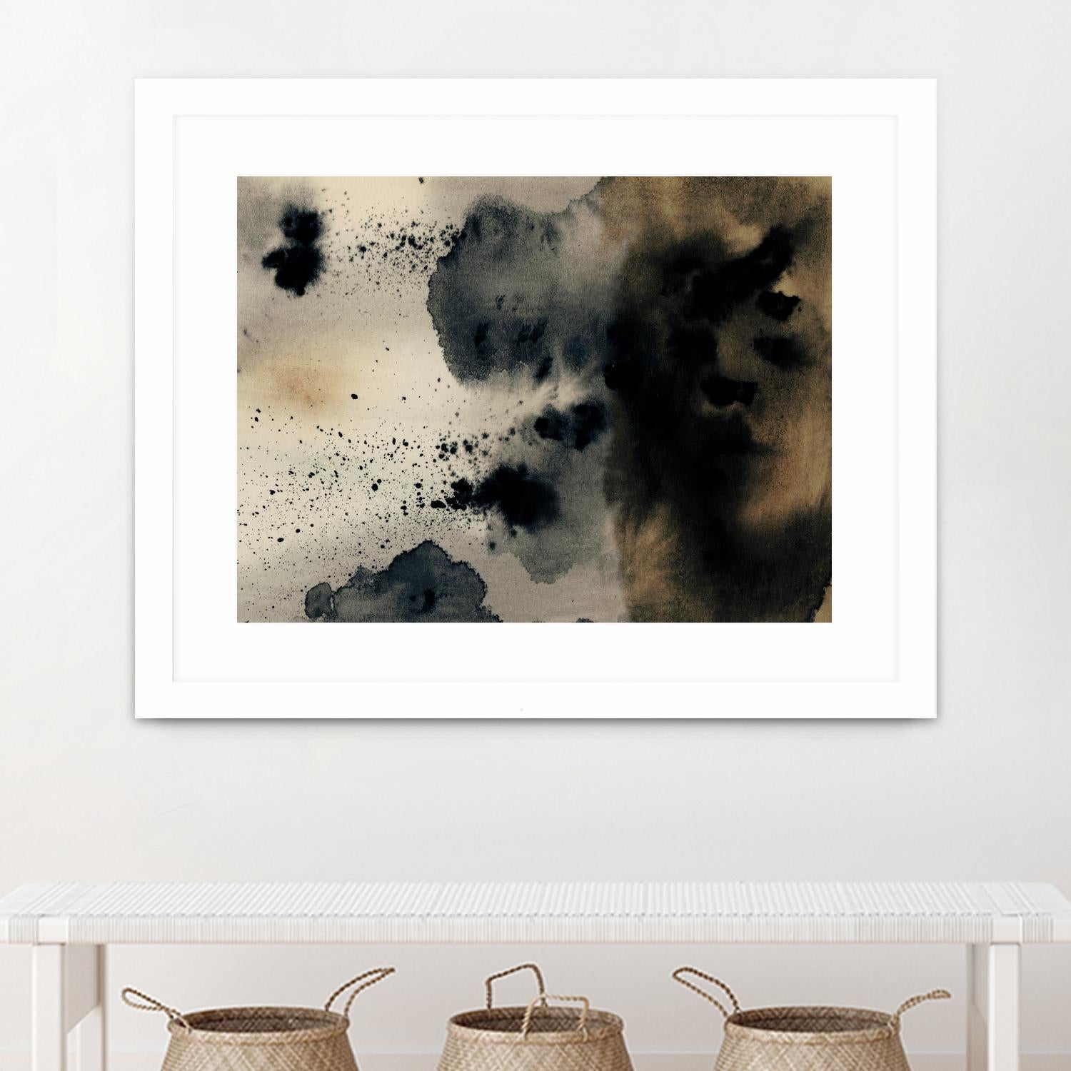 Ember II by Victoria Barnes on GIANT ART - beige abstract abstract