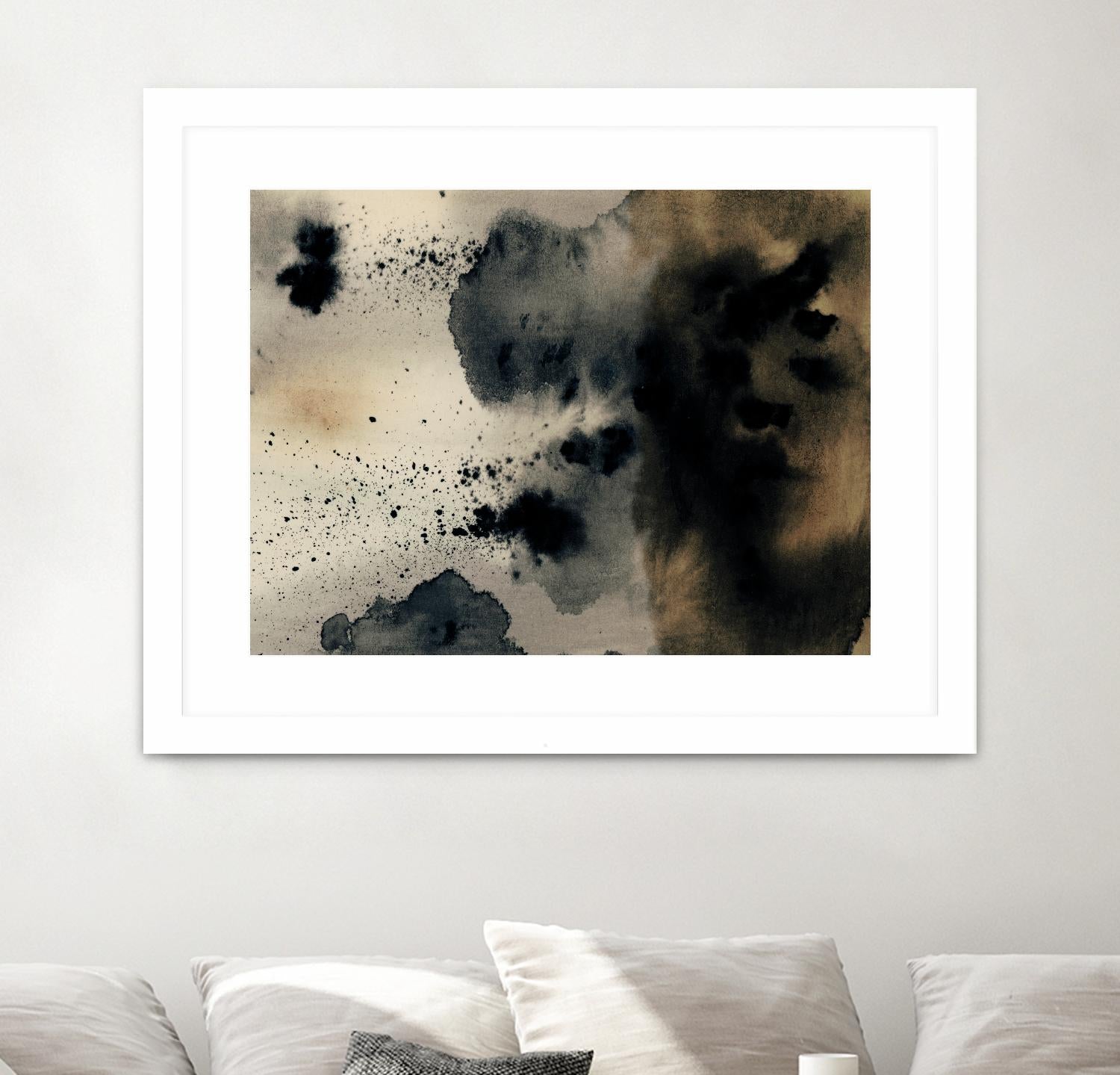 Ember II by Victoria Barnes on GIANT ART - beige abstract abstract