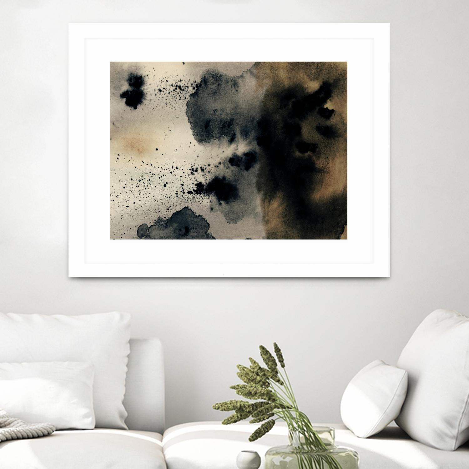 Ember II by Victoria Barnes on GIANT ART - beige abstract abstract