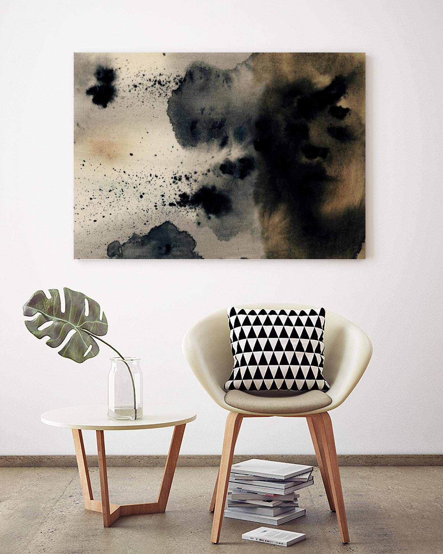 Ember II by Victoria Barnes on GIANT ART - beige abstract abstract