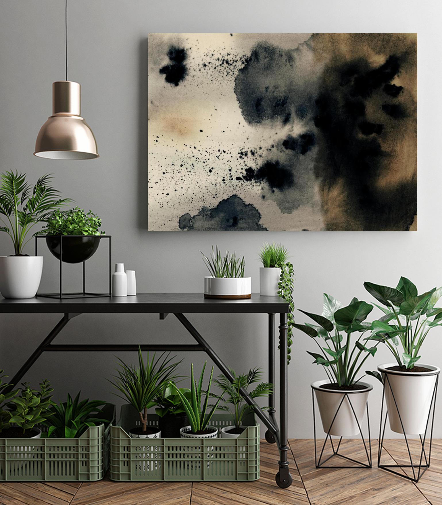 Ember II by Victoria Barnes on GIANT ART - beige abstract abstract