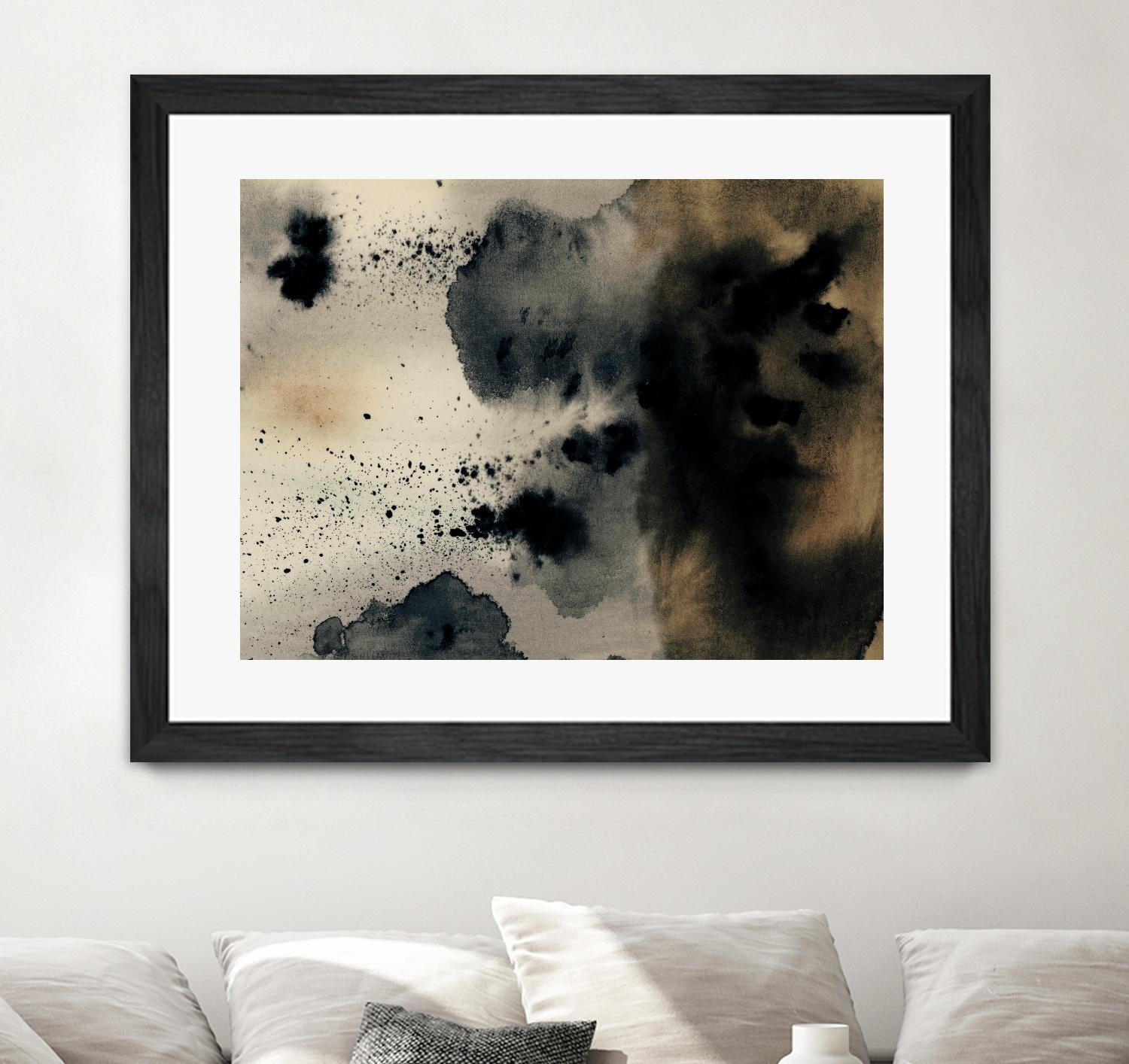 Ember II by Victoria Barnes on GIANT ART - beige abstract abstract