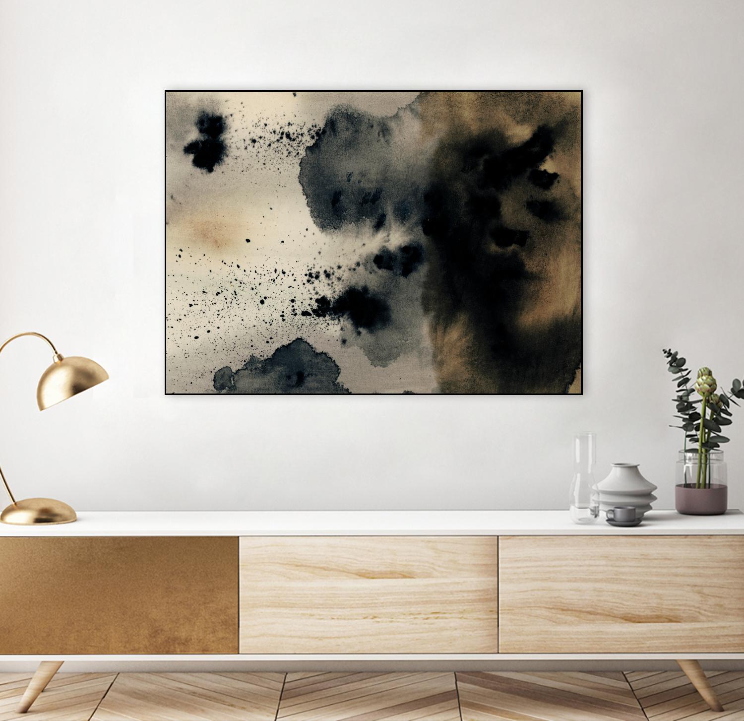Ember II by Victoria Barnes on GIANT ART - beige abstract abstract
