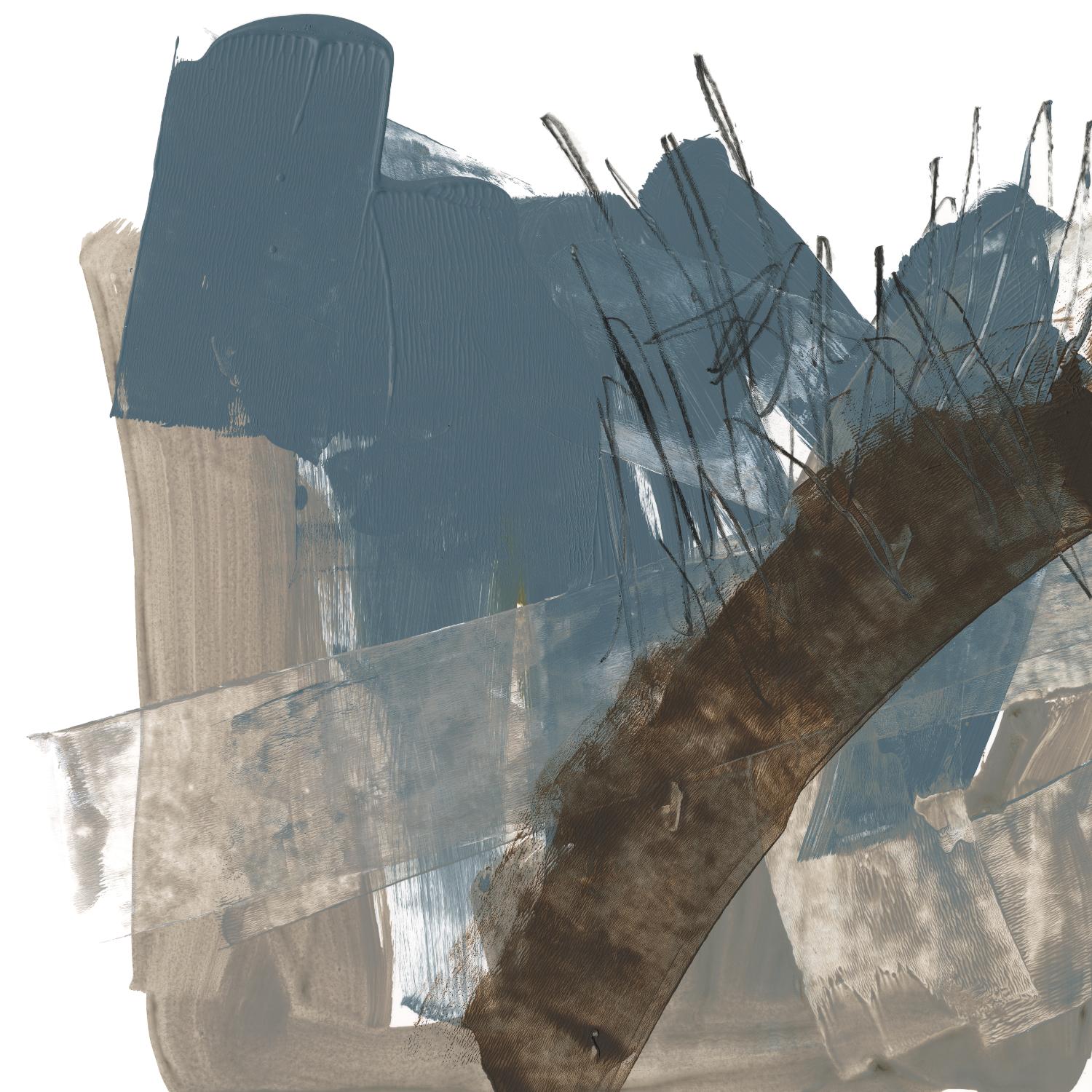 Neutral Arc I by Jennifer Goldberger on GIANT ART - white abstract abstract