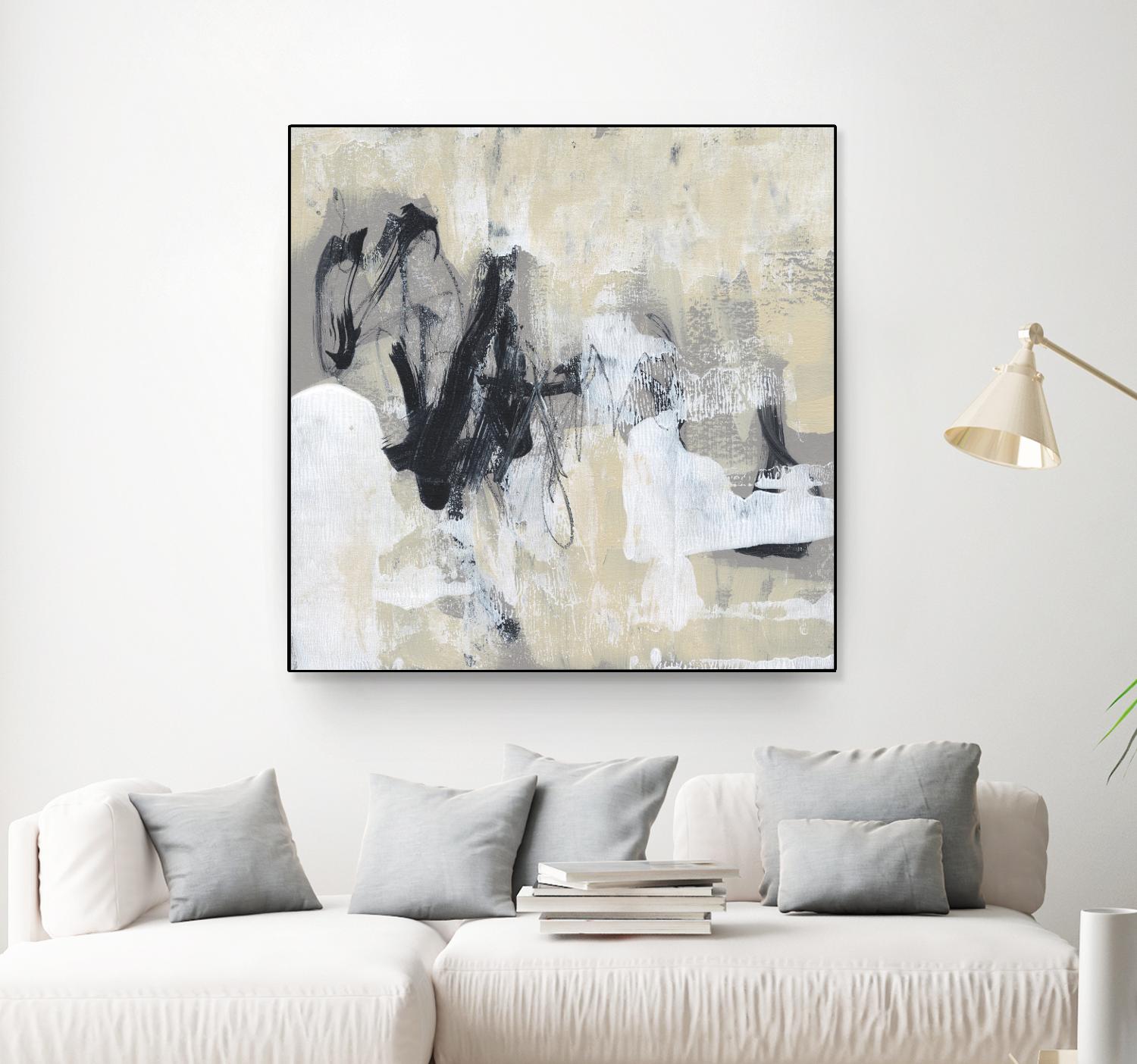 Neutral Exercise I by Jennifer Goldberger on GIANT ART - white abstract abstract
