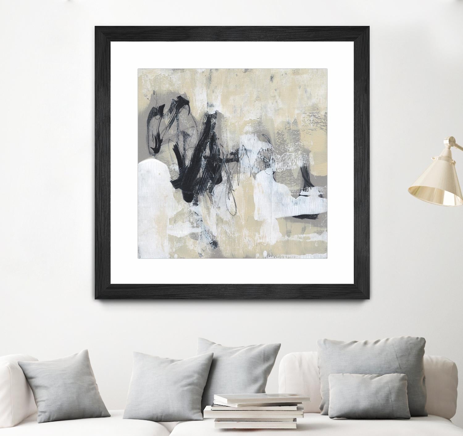 Neutral Exercise I by Jennifer Goldberger on GIANT ART - white abstract abstract