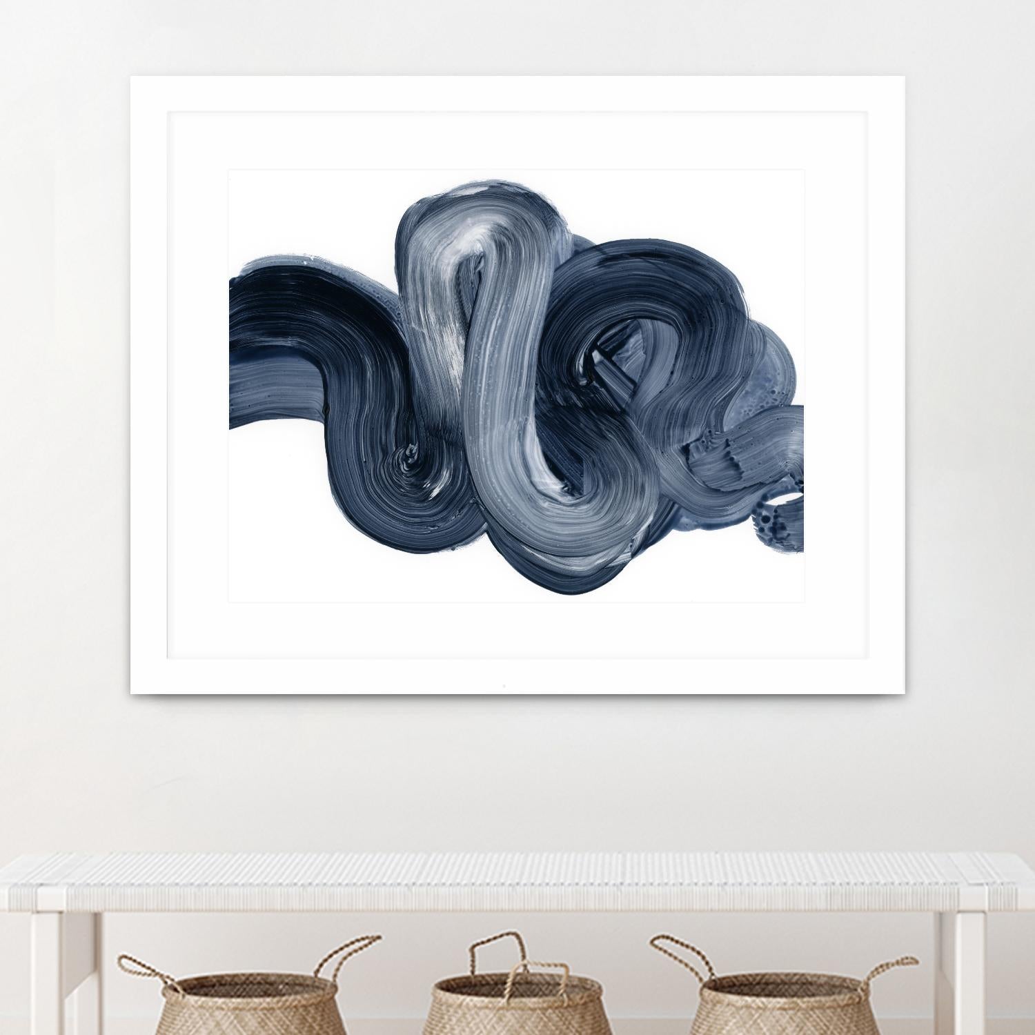 Offshore II by Victoria Barnes on GIANT ART - grey abstract abstract