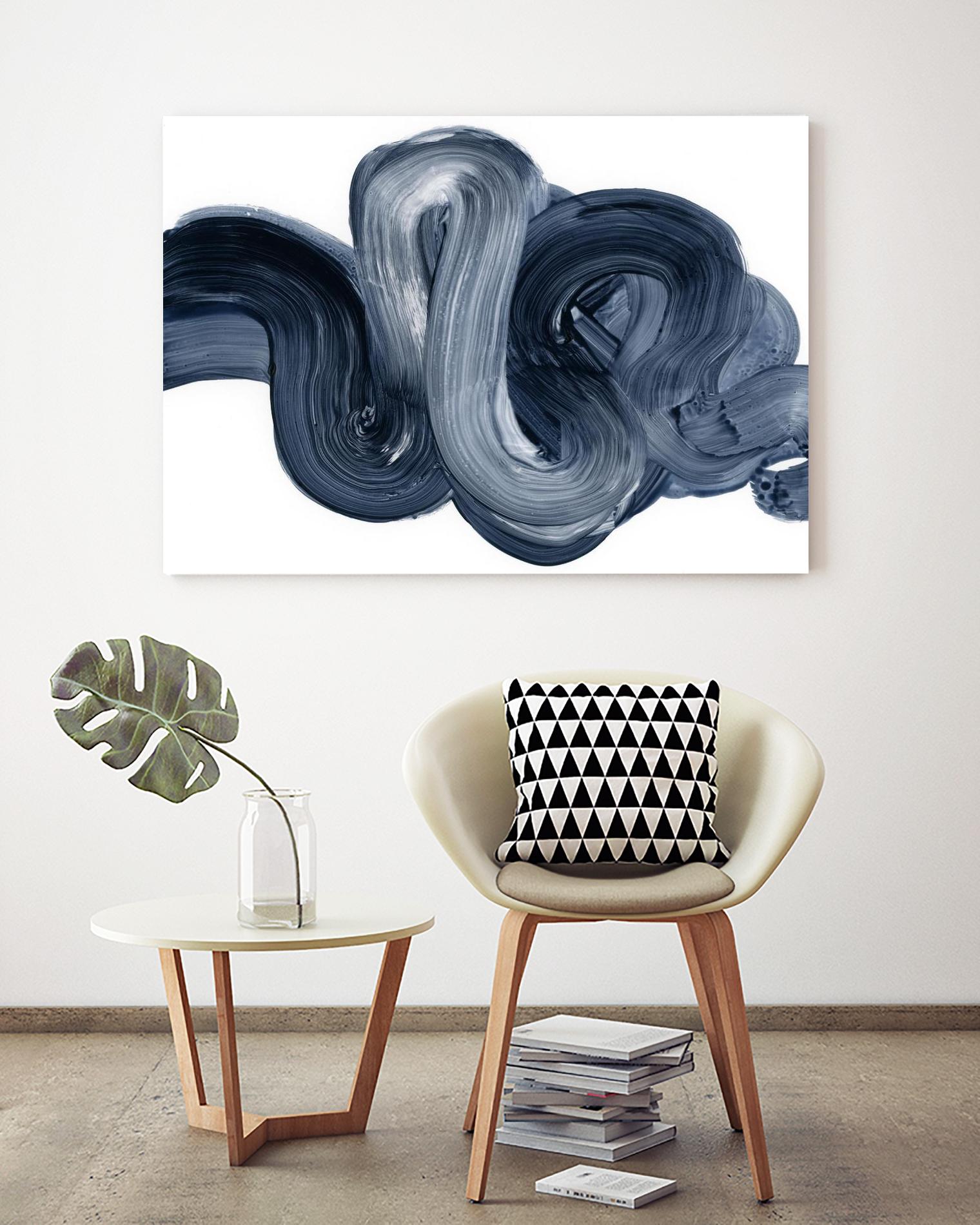 Offshore II by Victoria Barnes on GIANT ART - grey abstract abstract