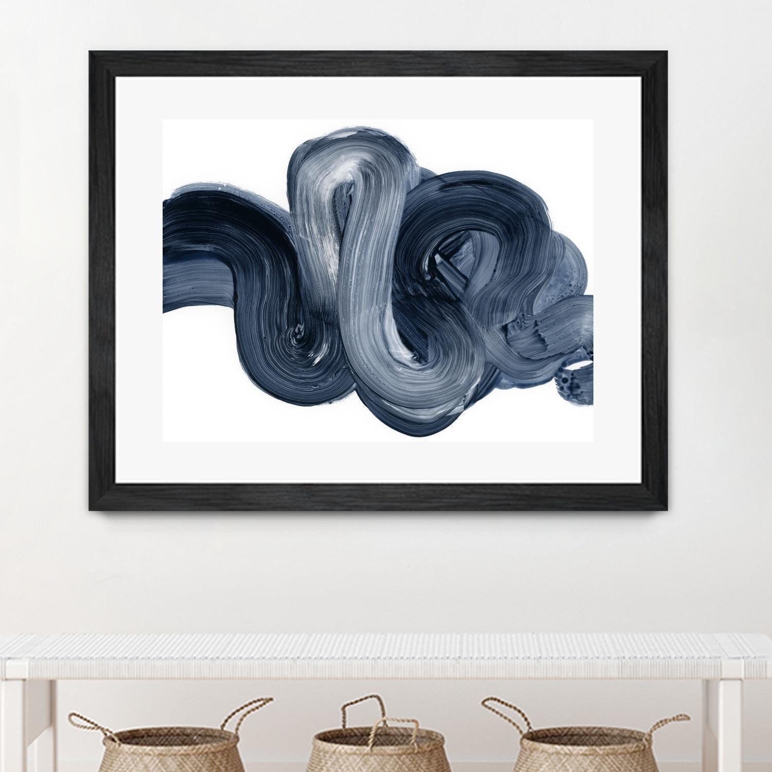 Offshore II by Victoria Barnes on GIANT ART - grey abstract abstract