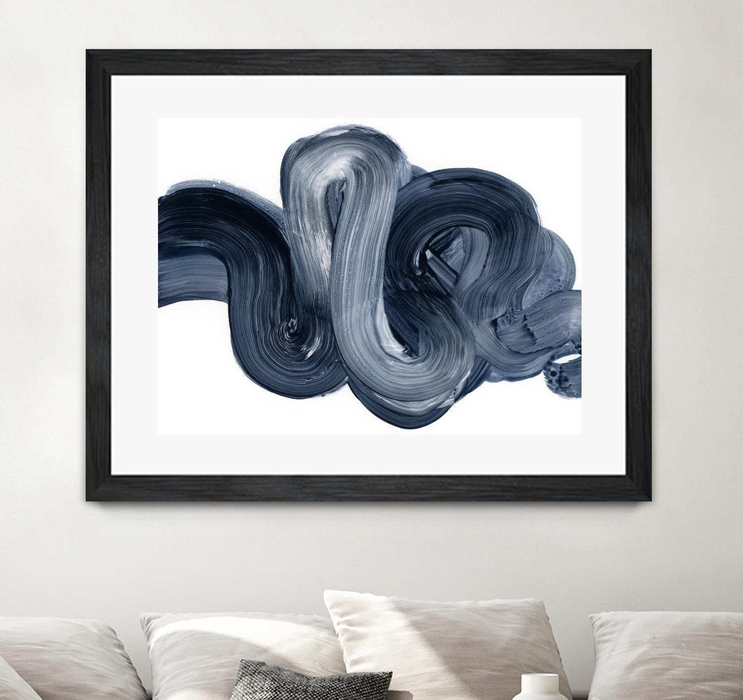 Offshore II by Victoria Barnes on GIANT ART - grey abstract abstract