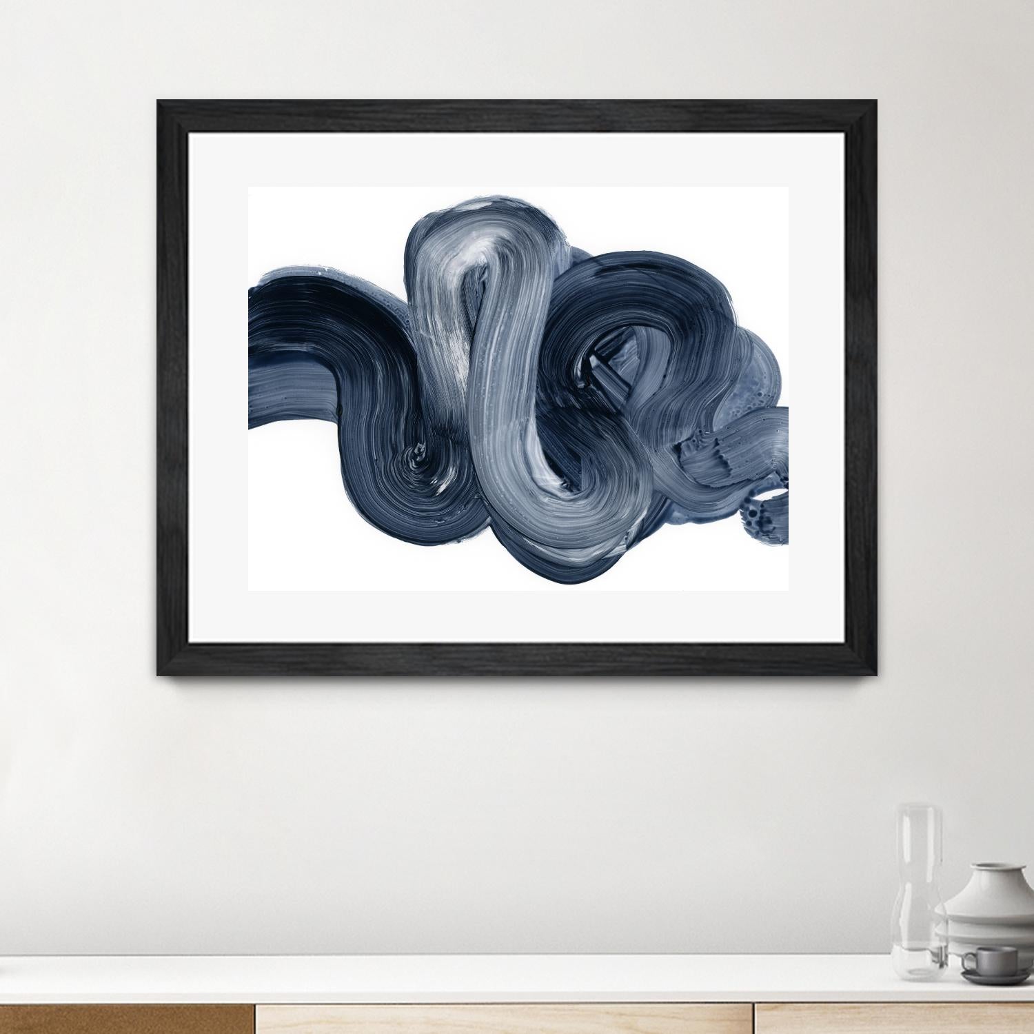 Offshore II by Victoria Barnes on GIANT ART - grey abstract abstract