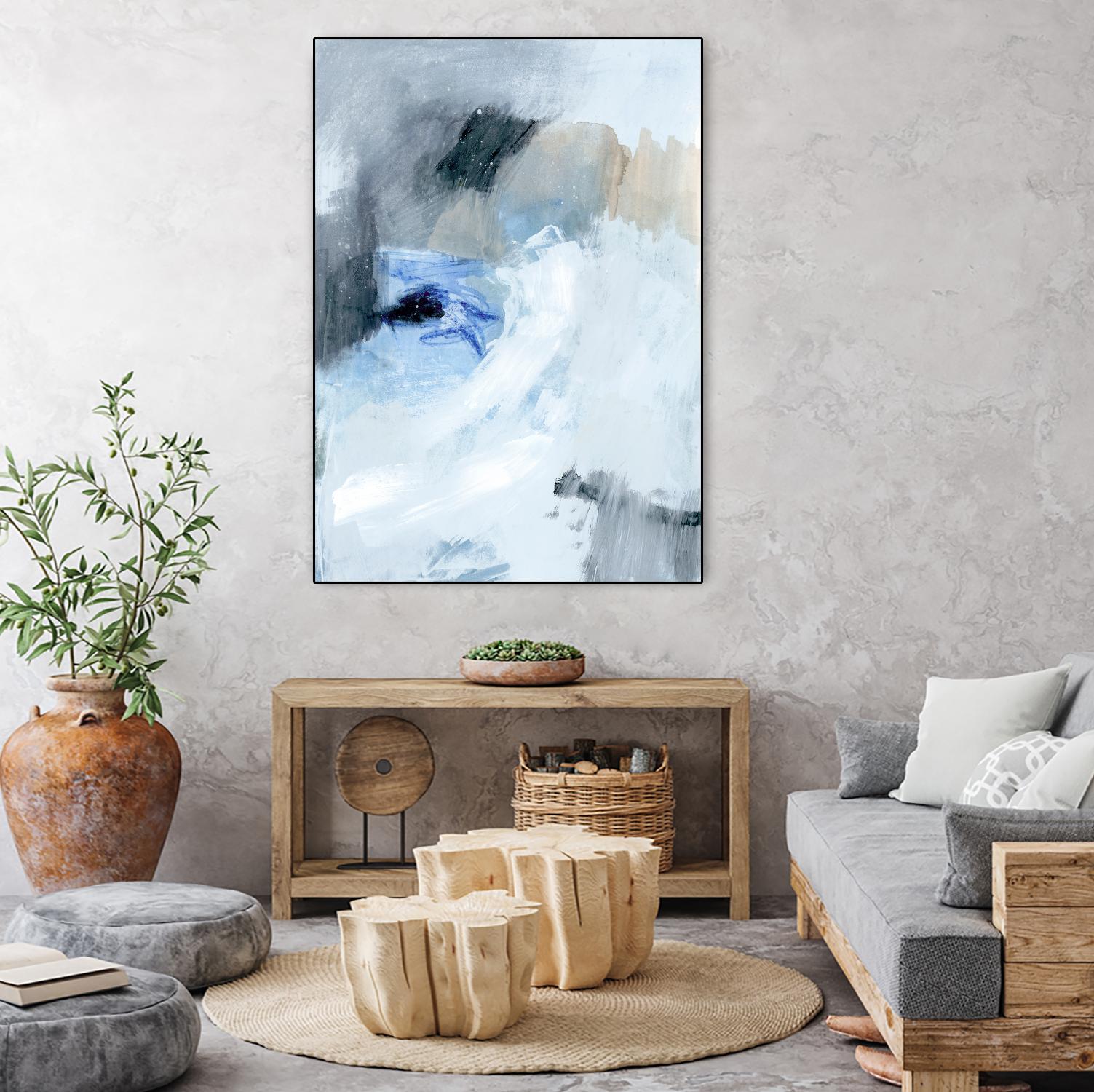 Welle I by Victoria Barnes on GIANT ART - beige abstract abstract