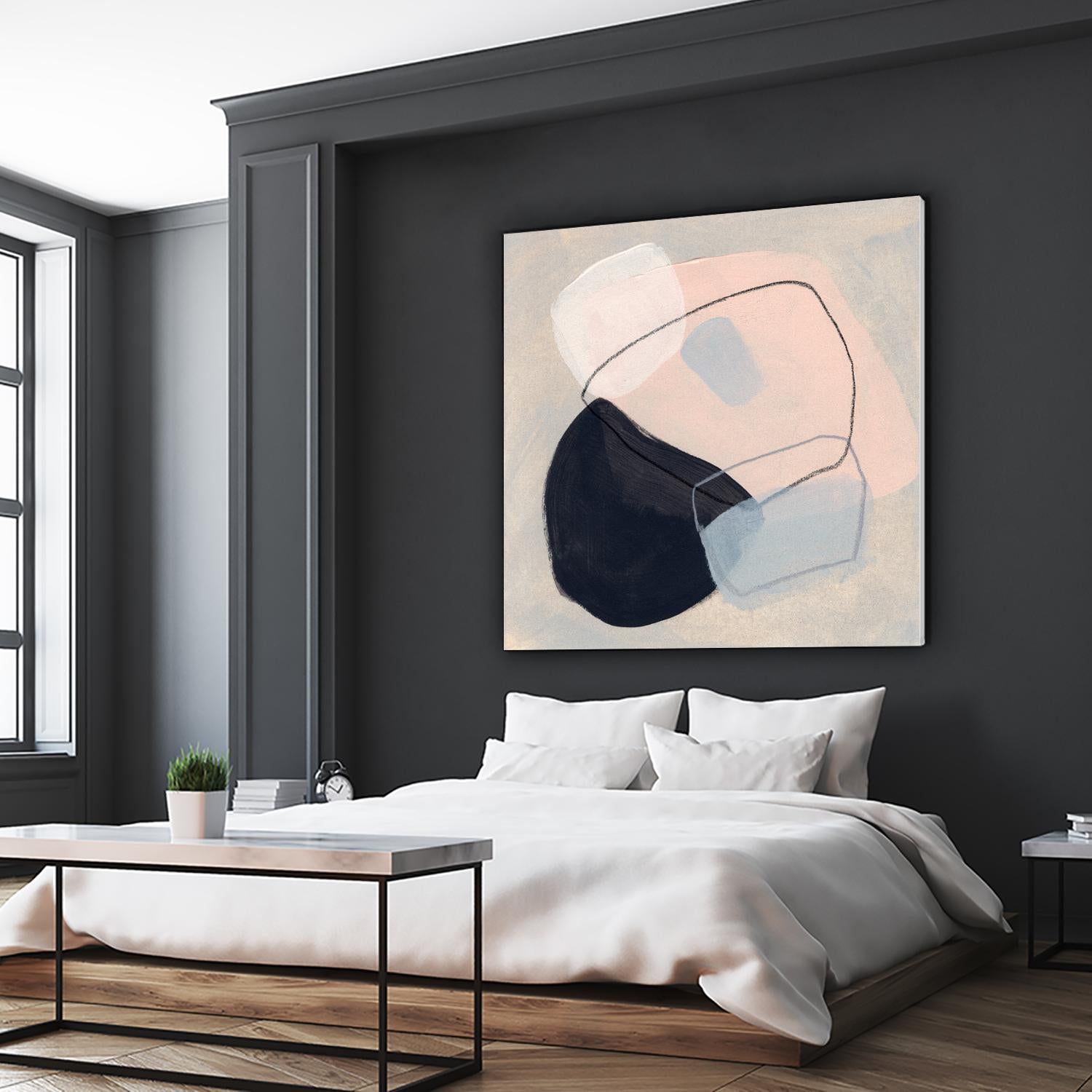 Keystone III by June Vess on GIANT ART - beige abstract abstract