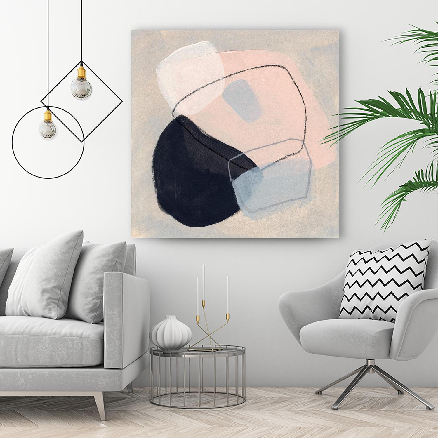 Keystone III by June Vess on GIANT ART - beige abstract abstract