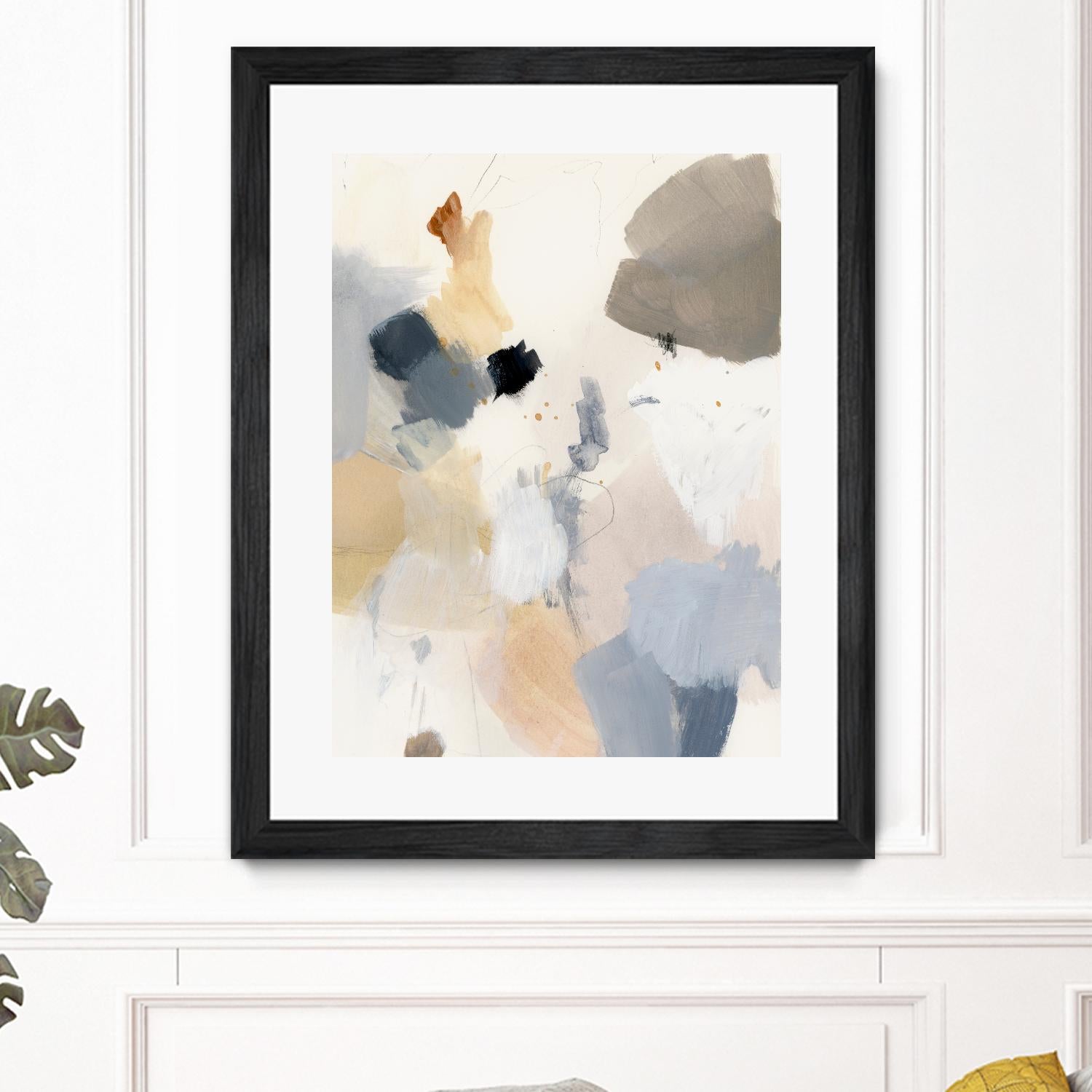 Neutral Scrawl II by Victoria Barnes on GIANT ART - grey abstract abstract