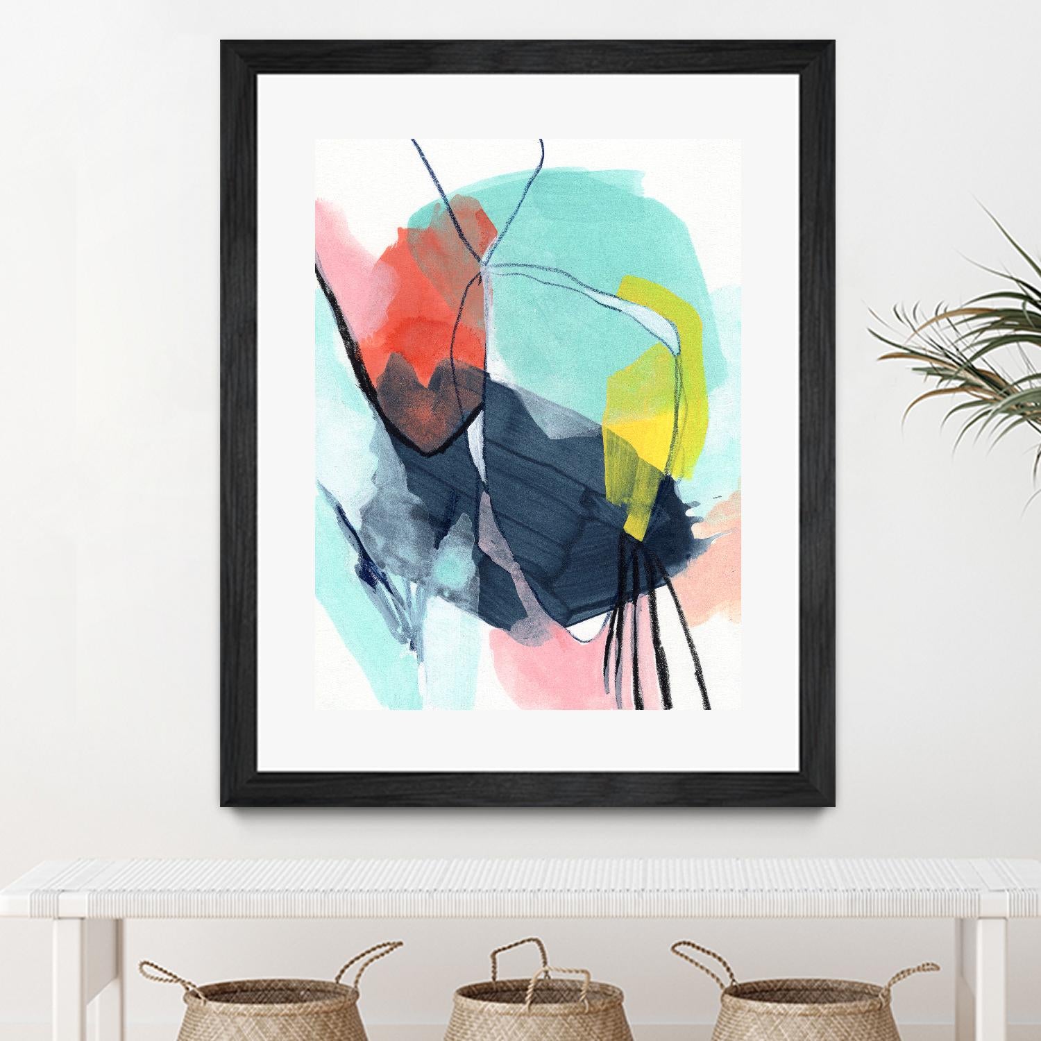 Color Wish II by June Vess on GIANT ART - red abstract abstract