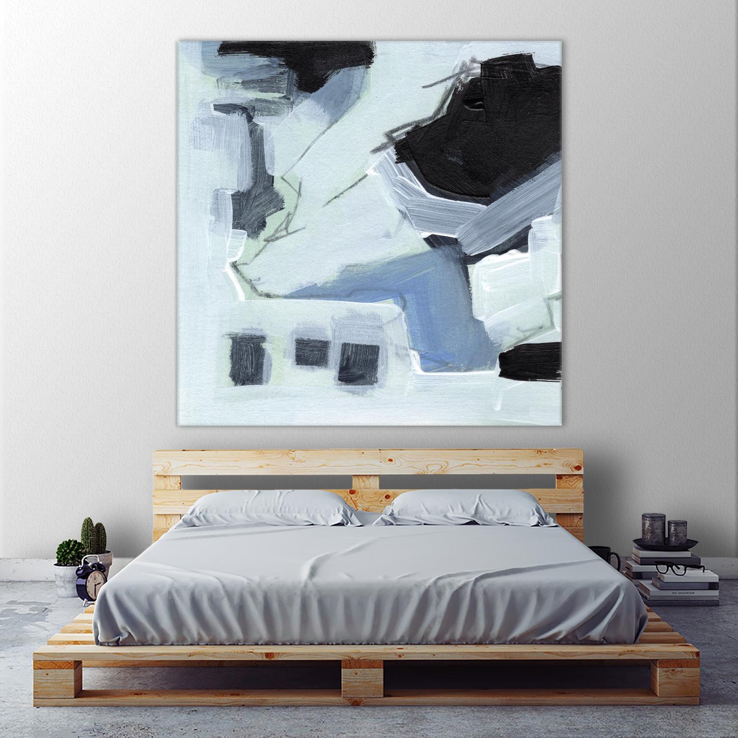 Fractal Sky V by Jennifer Parker on GIANT ART - blue abstract abstract