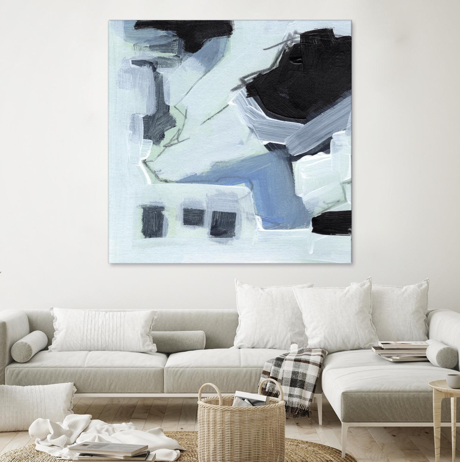 Fractal Sky V by Jennifer Parker on GIANT ART - blue abstract abstract