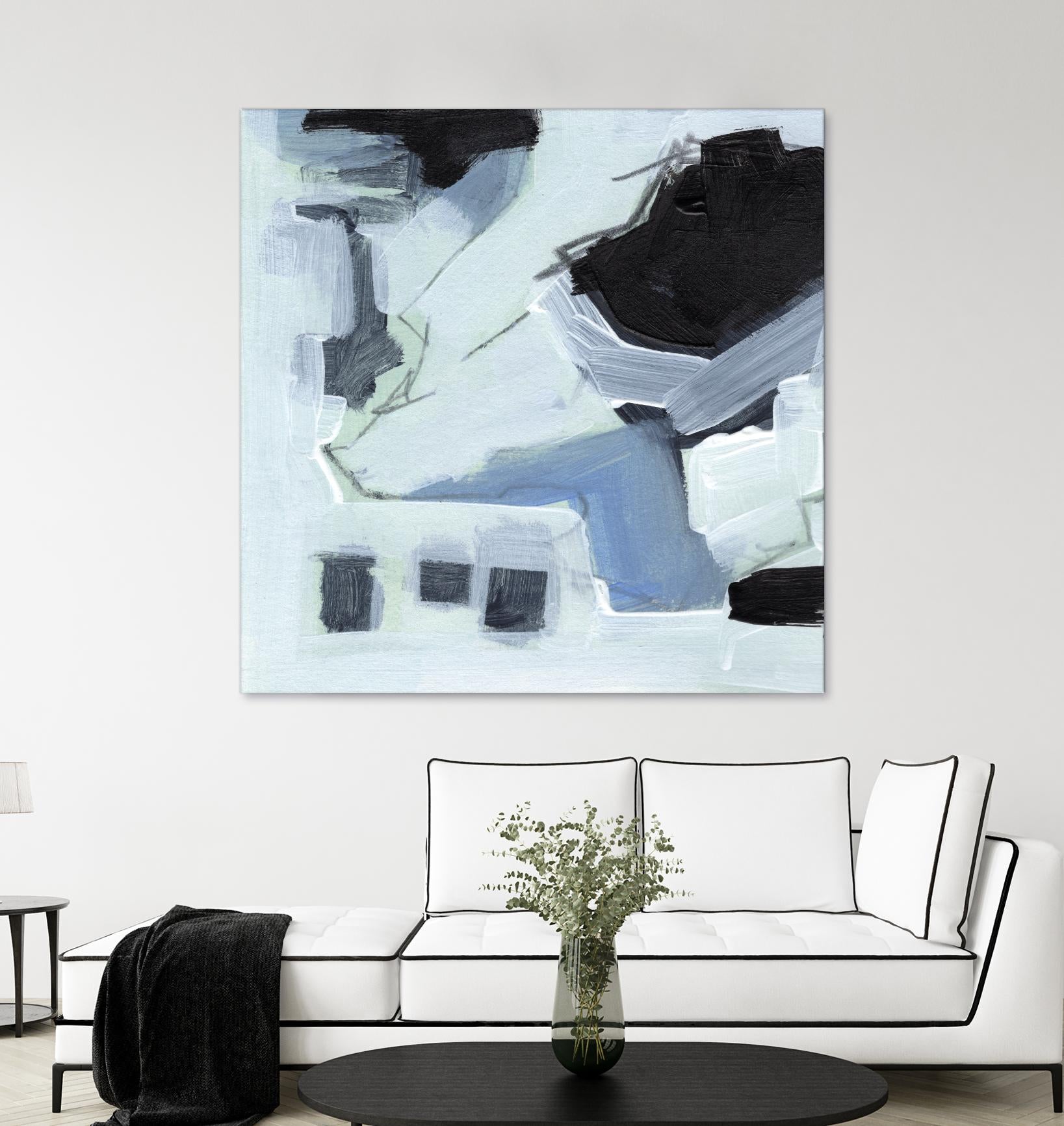 Fractal Sky V by Jennifer Parker on GIANT ART - blue abstract abstract