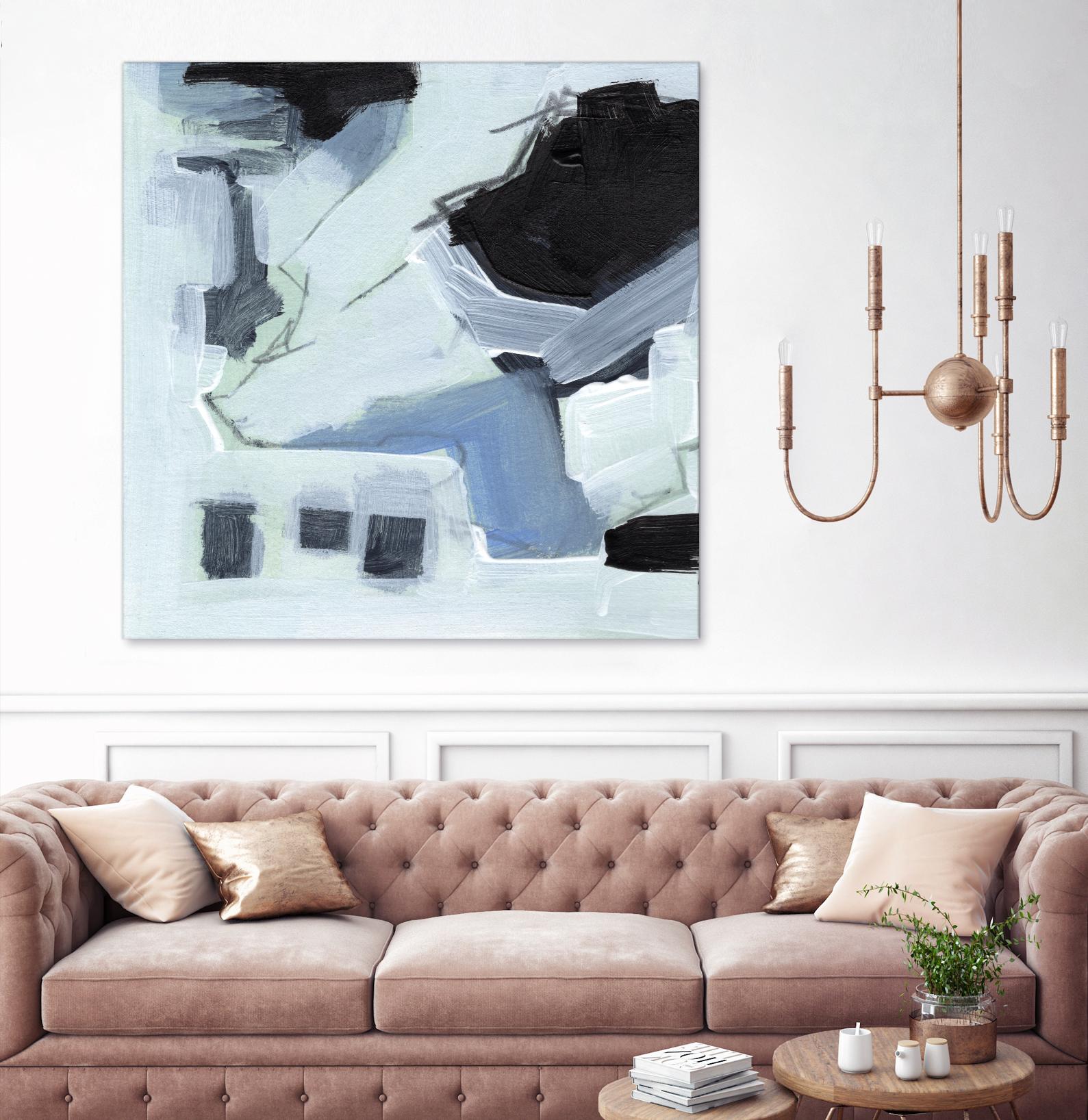 Fractal Sky V by Jennifer Parker on GIANT ART - blue abstract abstract