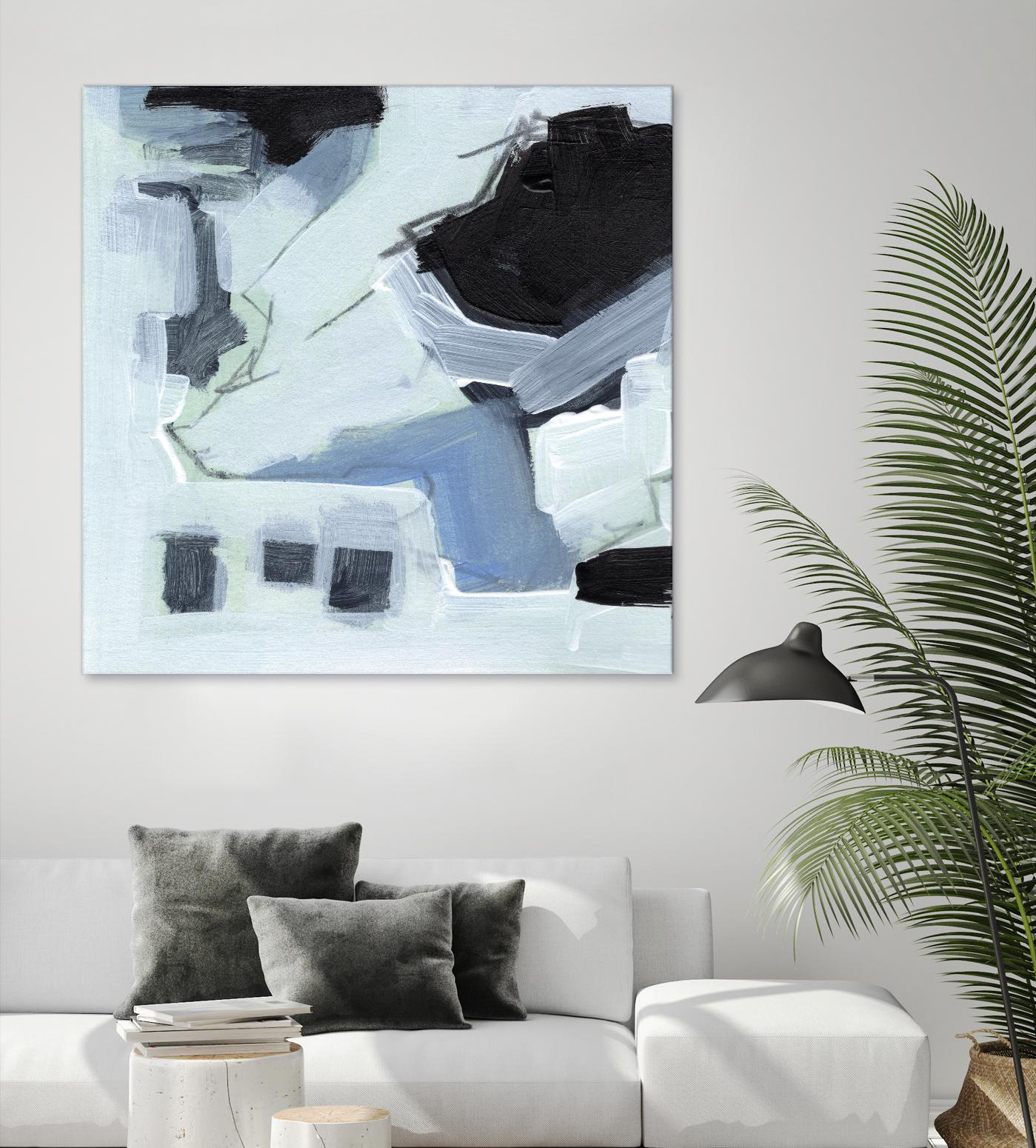 Fractal Sky V by Jennifer Parker on GIANT ART - blue abstract abstract