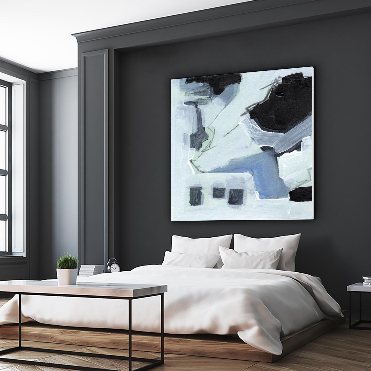 Fractal Sky V by Jennifer Parker on GIANT ART - blue abstract abstract