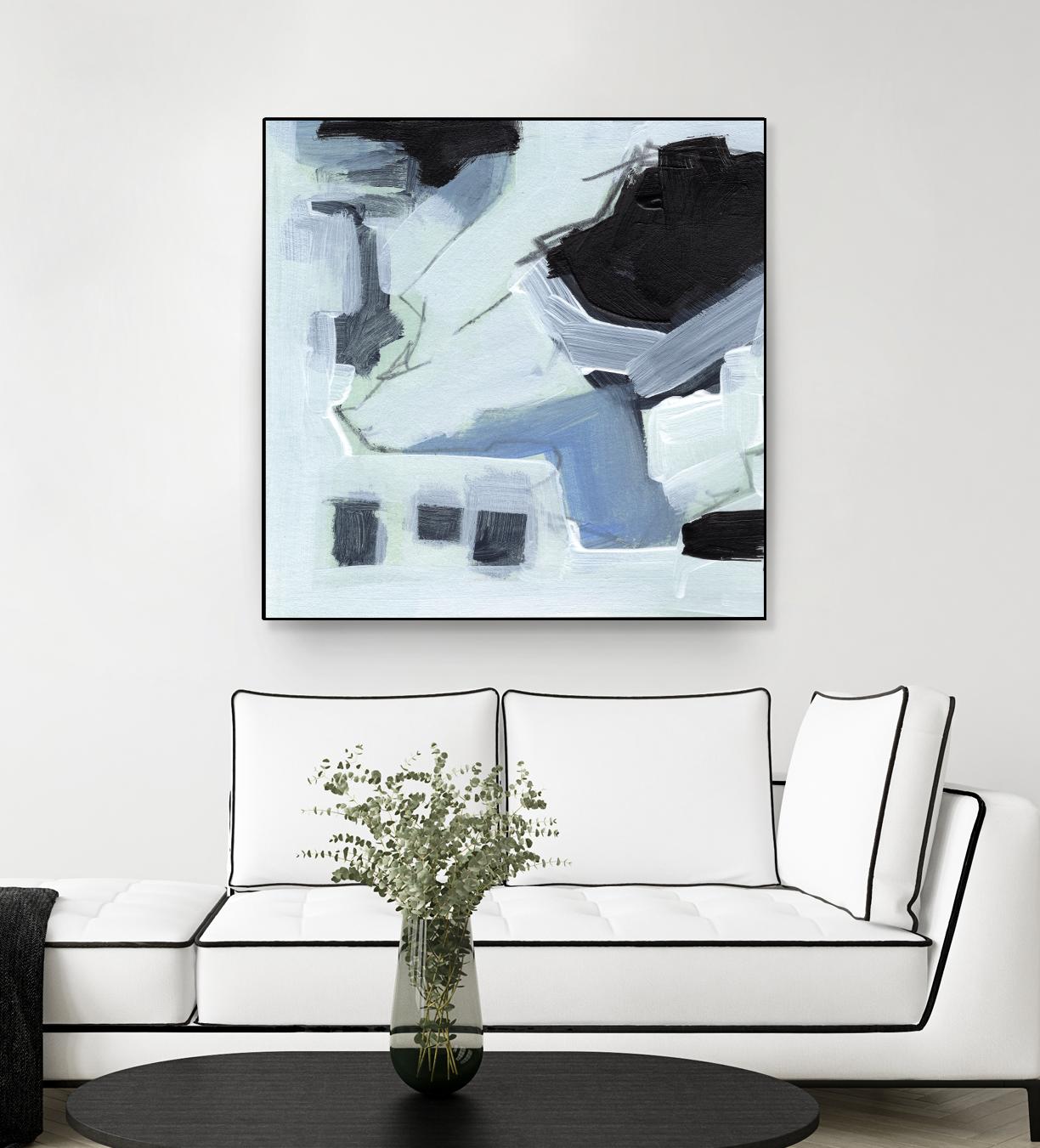 Fractal Sky V by Jennifer Parker on GIANT ART - blue abstract abstract