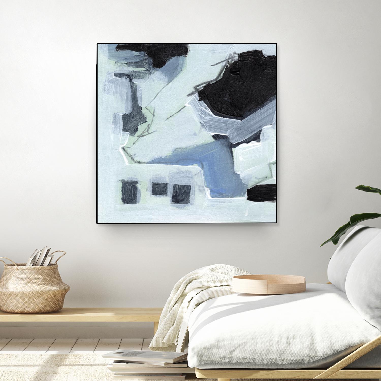 Fractal Sky V by Jennifer Parker on GIANT ART - blue abstract abstract