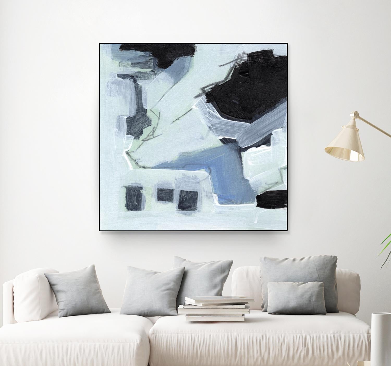 Fractal Sky V by Jennifer Parker on GIANT ART - blue abstract abstract