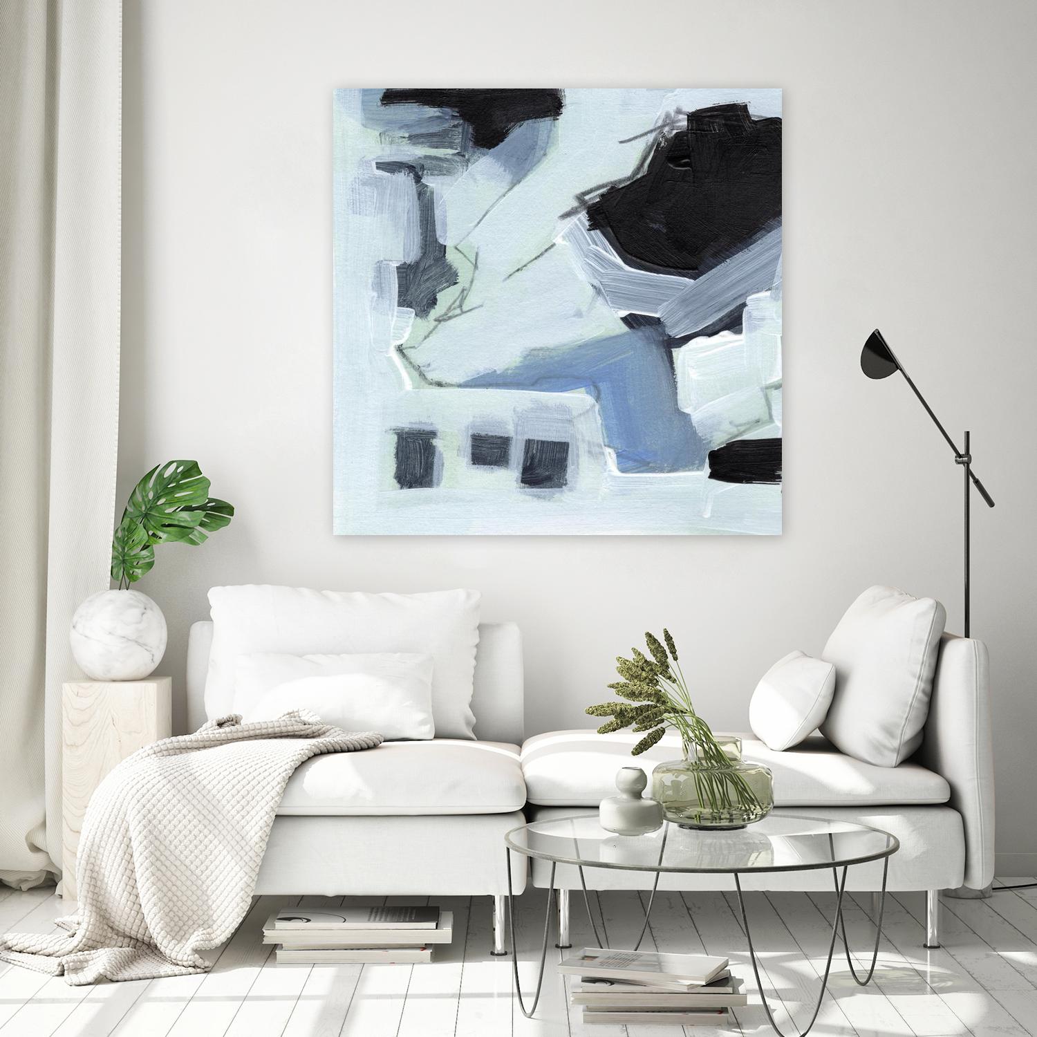 Fractal Sky V by Jennifer Parker on GIANT ART - blue abstract abstract