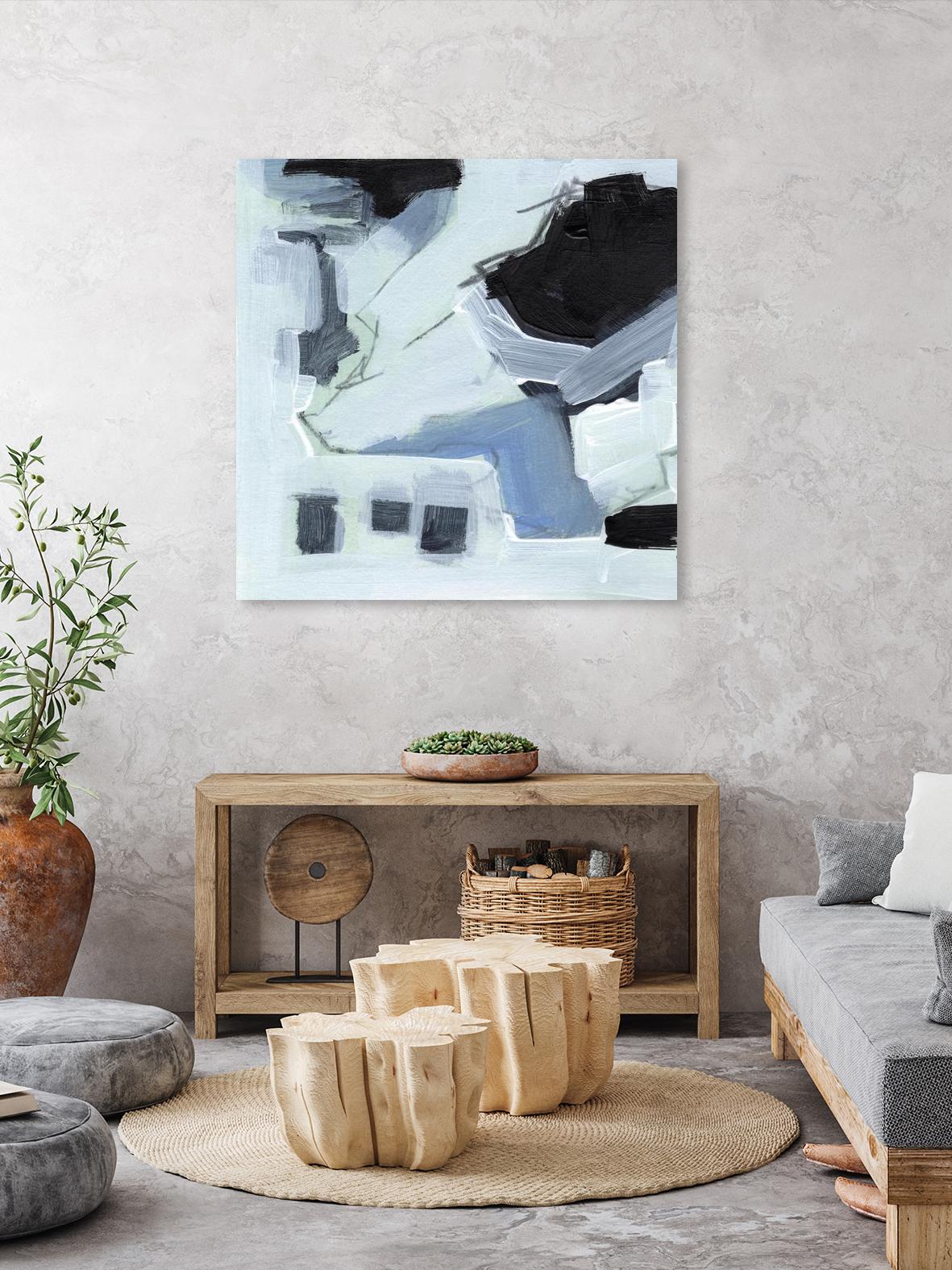 Fractal Sky V by Jennifer Parker on GIANT ART - blue abstract abstract