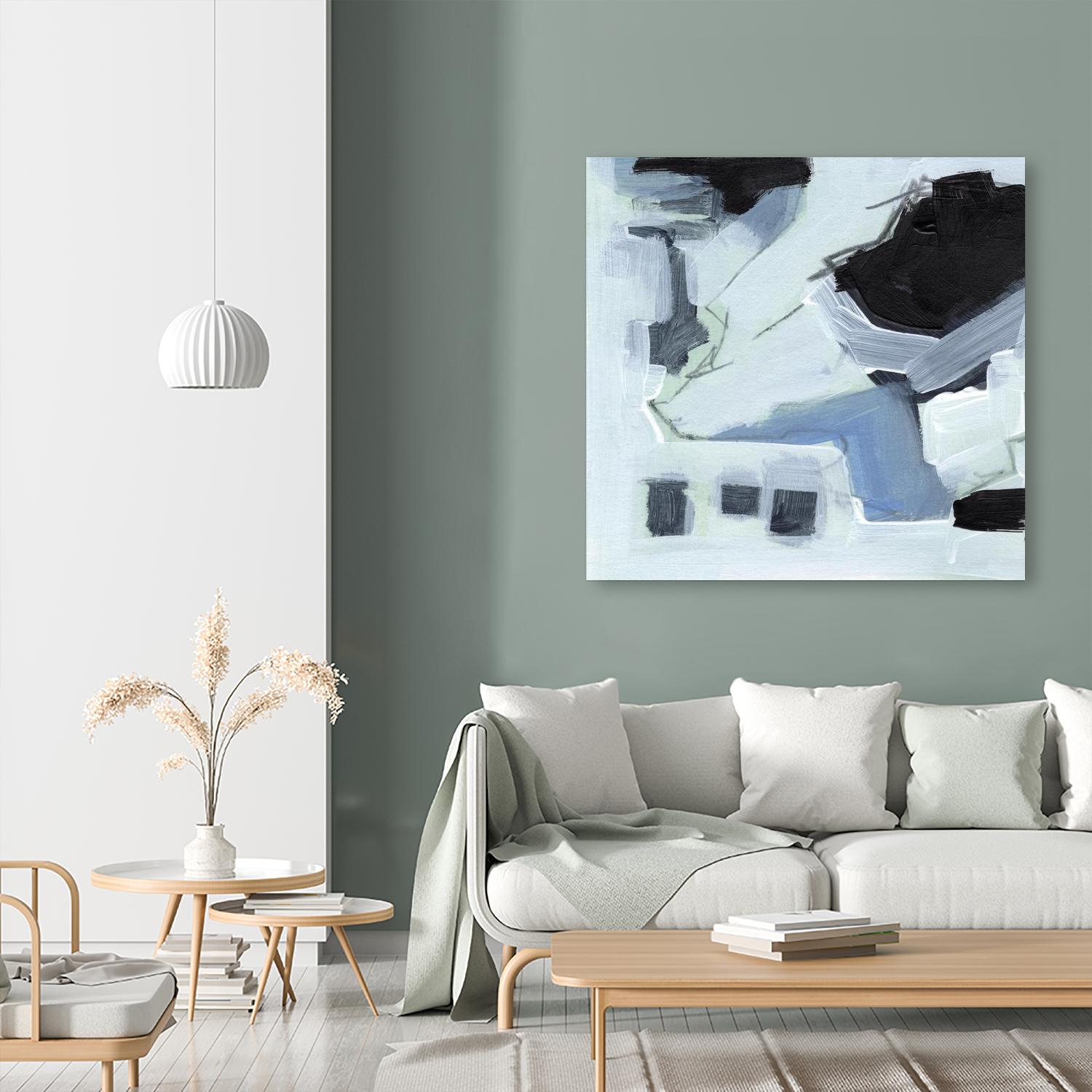 Fractal Sky V by Jennifer Parker on GIANT ART - blue abstract abstract