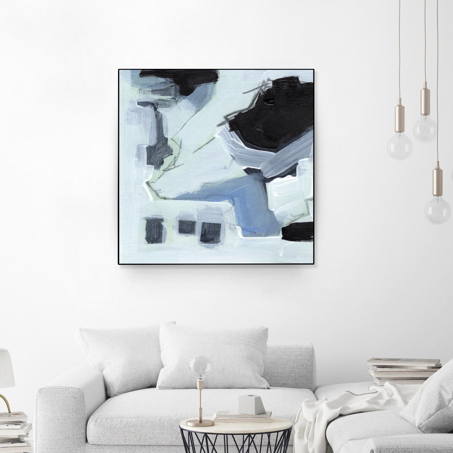 Fractal Sky V by Jennifer Parker on GIANT ART - blue abstract abstract