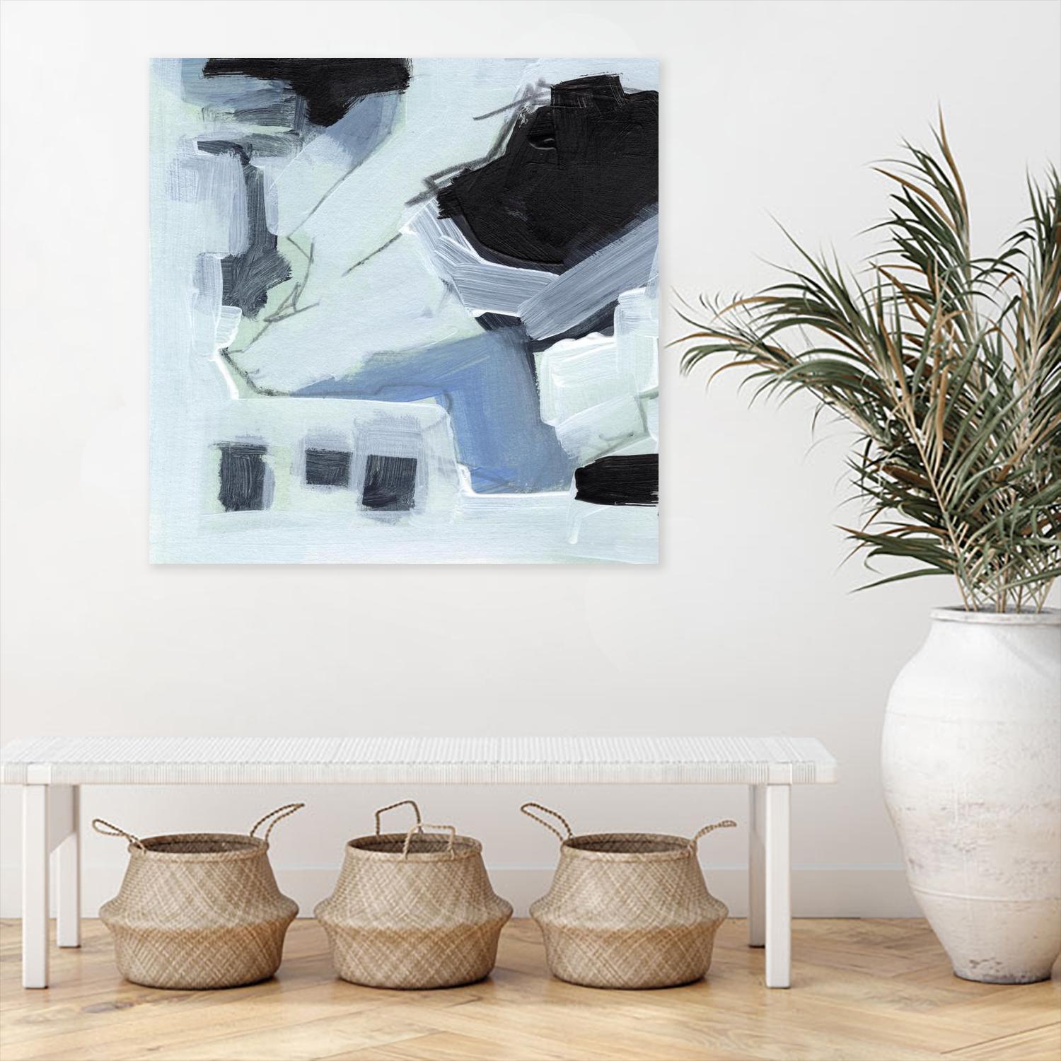 Fractal Sky V by Jennifer Parker on GIANT ART - blue abstract abstract