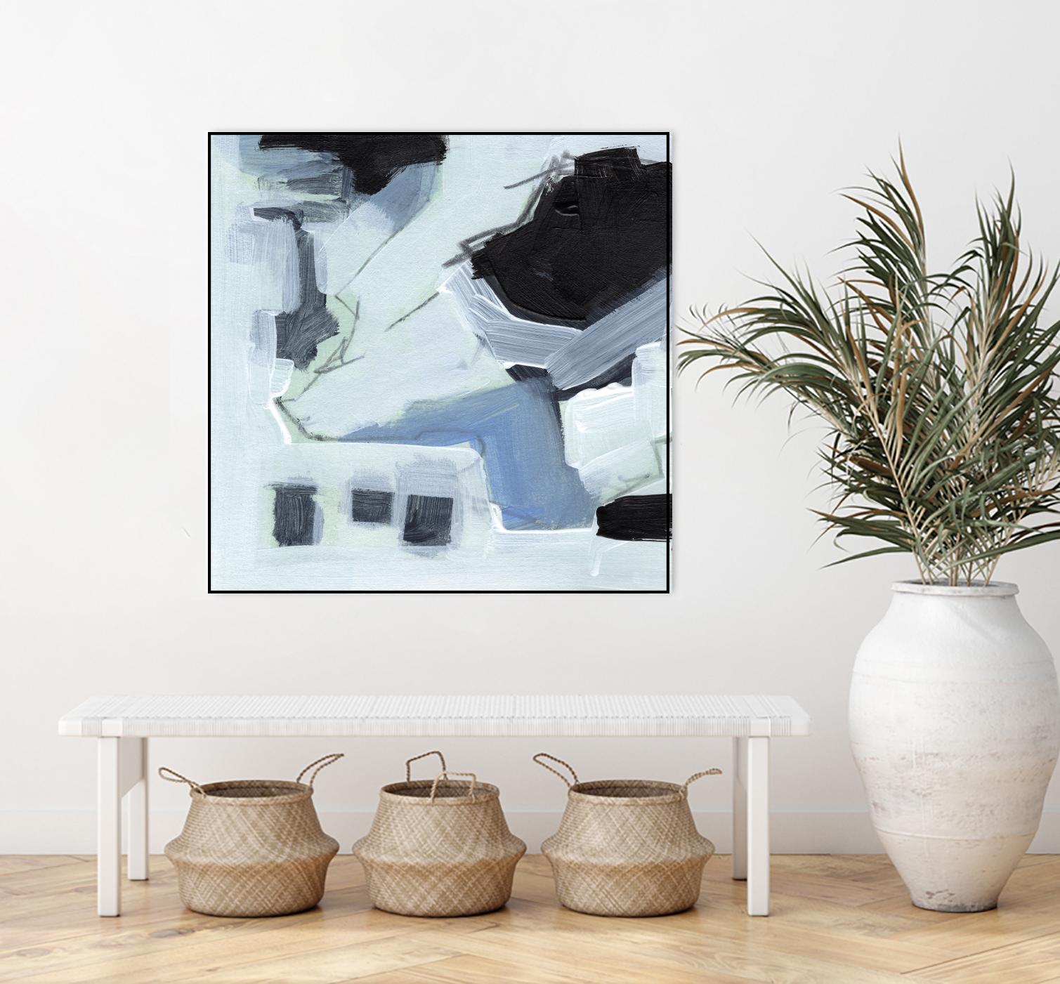 Fractal Sky V by Jennifer Parker on GIANT ART - blue abstract abstract