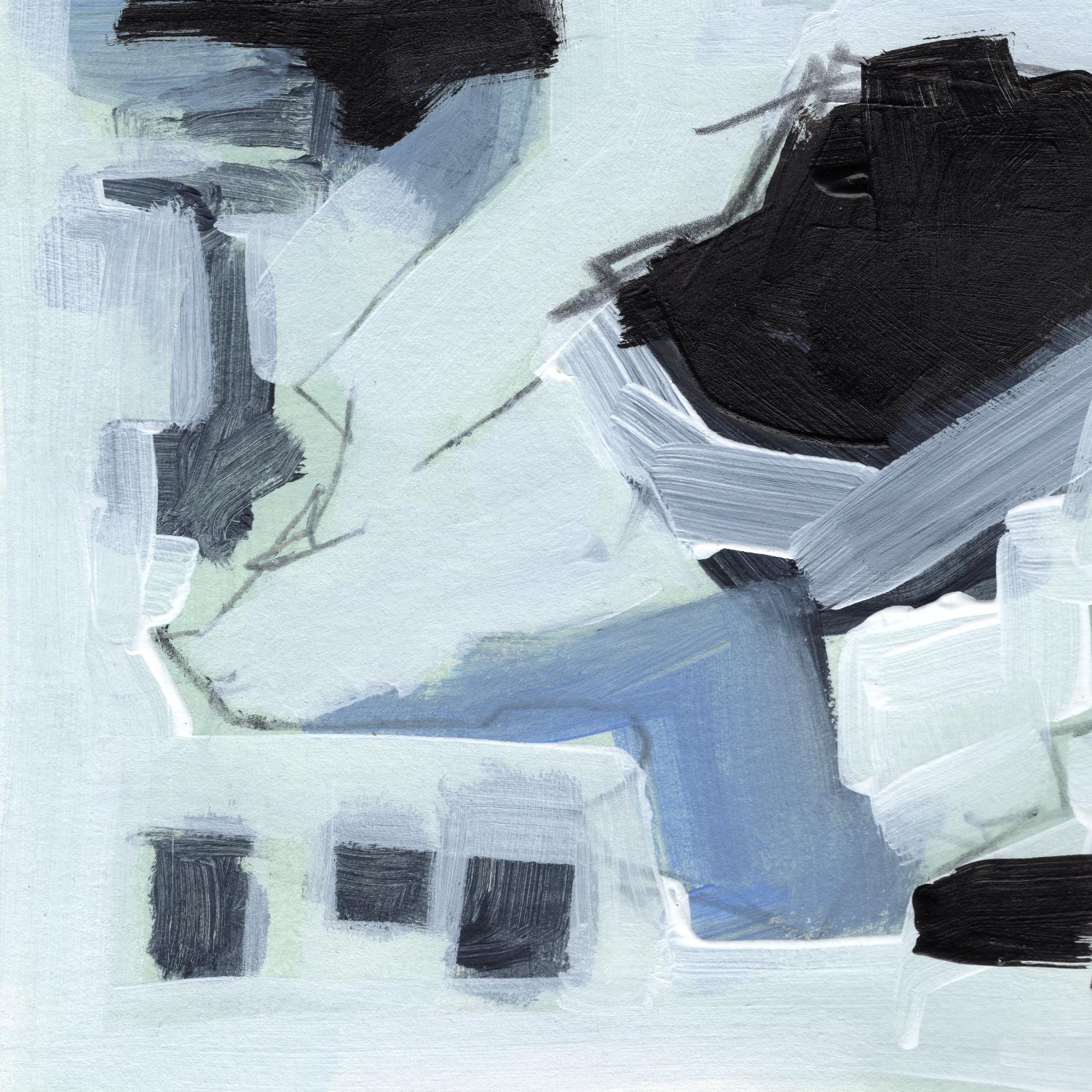 Fractal Sky V by Jennifer Parker on GIANT ART - blue abstract abstract