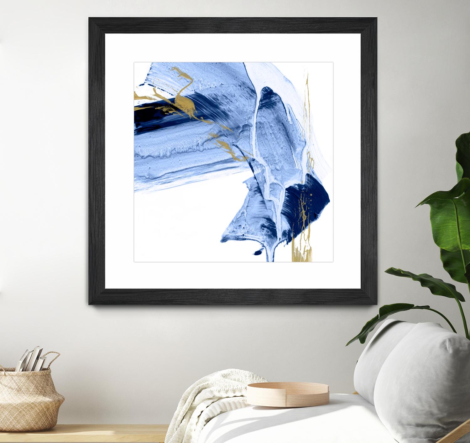 Golden Current I by Ethan Harper on GIANT ART - gold abstract abstract