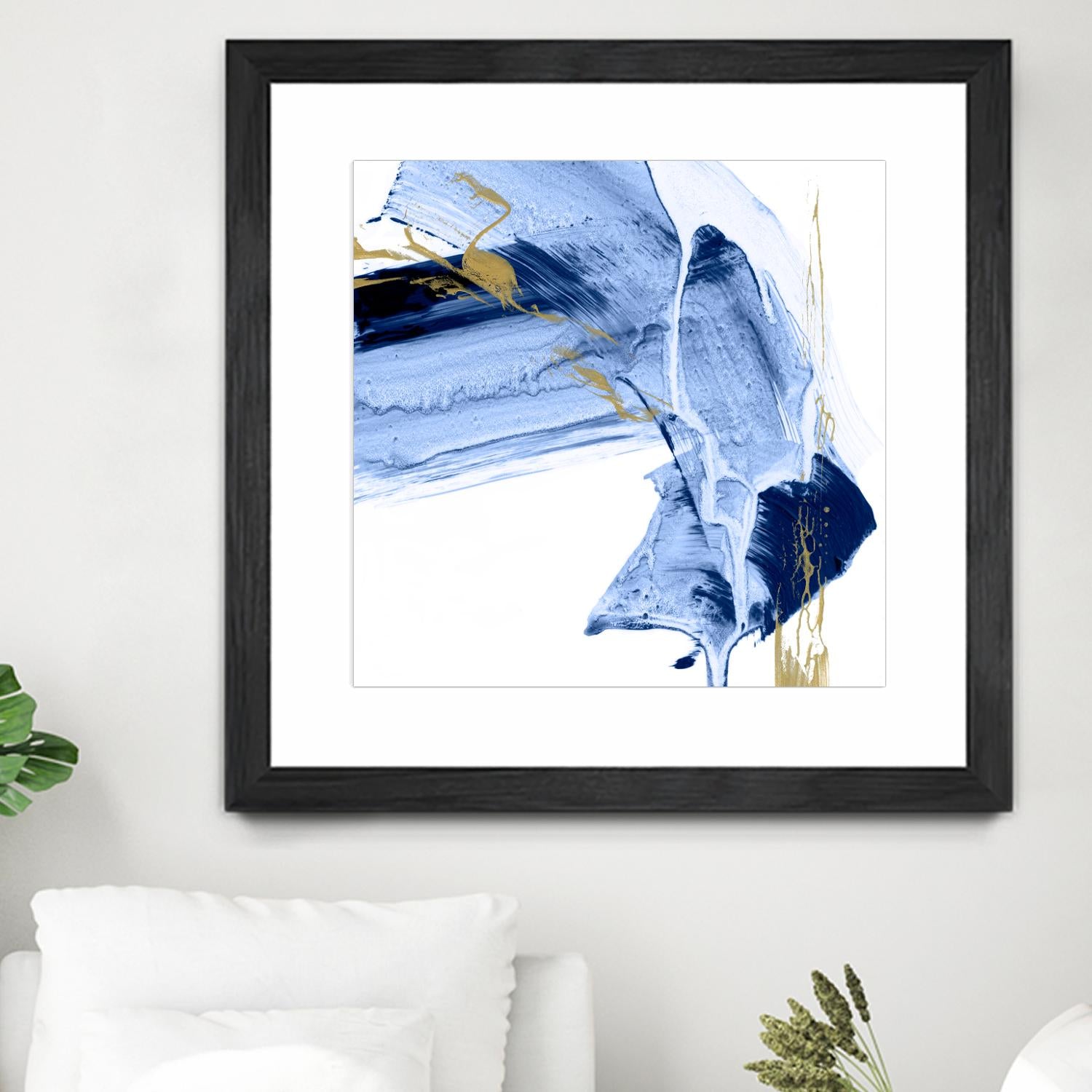 Golden Current I by Ethan Harper on GIANT ART - gold abstract abstract