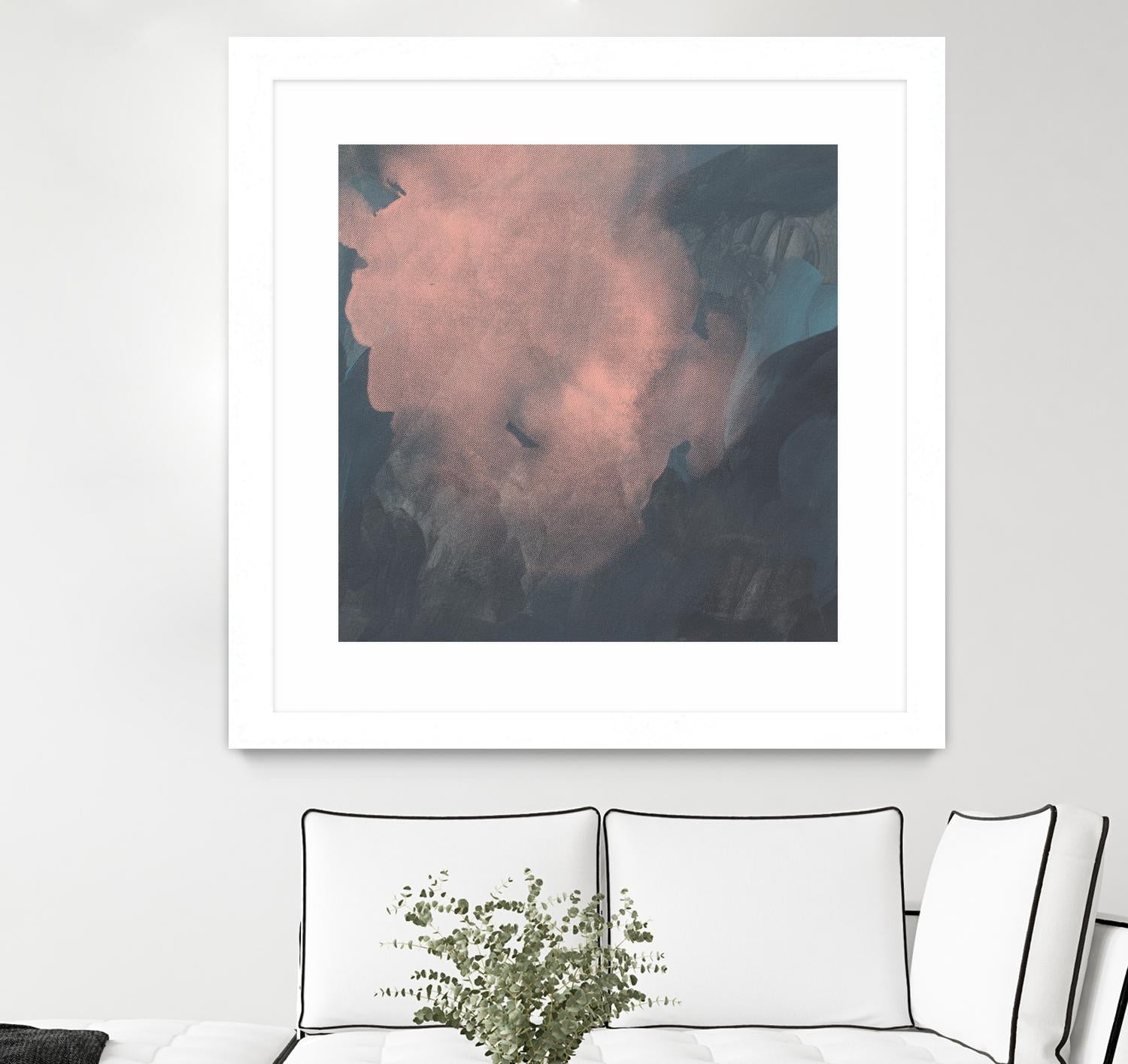 Sunset Aura I by Jacob Green on GIANT ART - pink abstract abstract