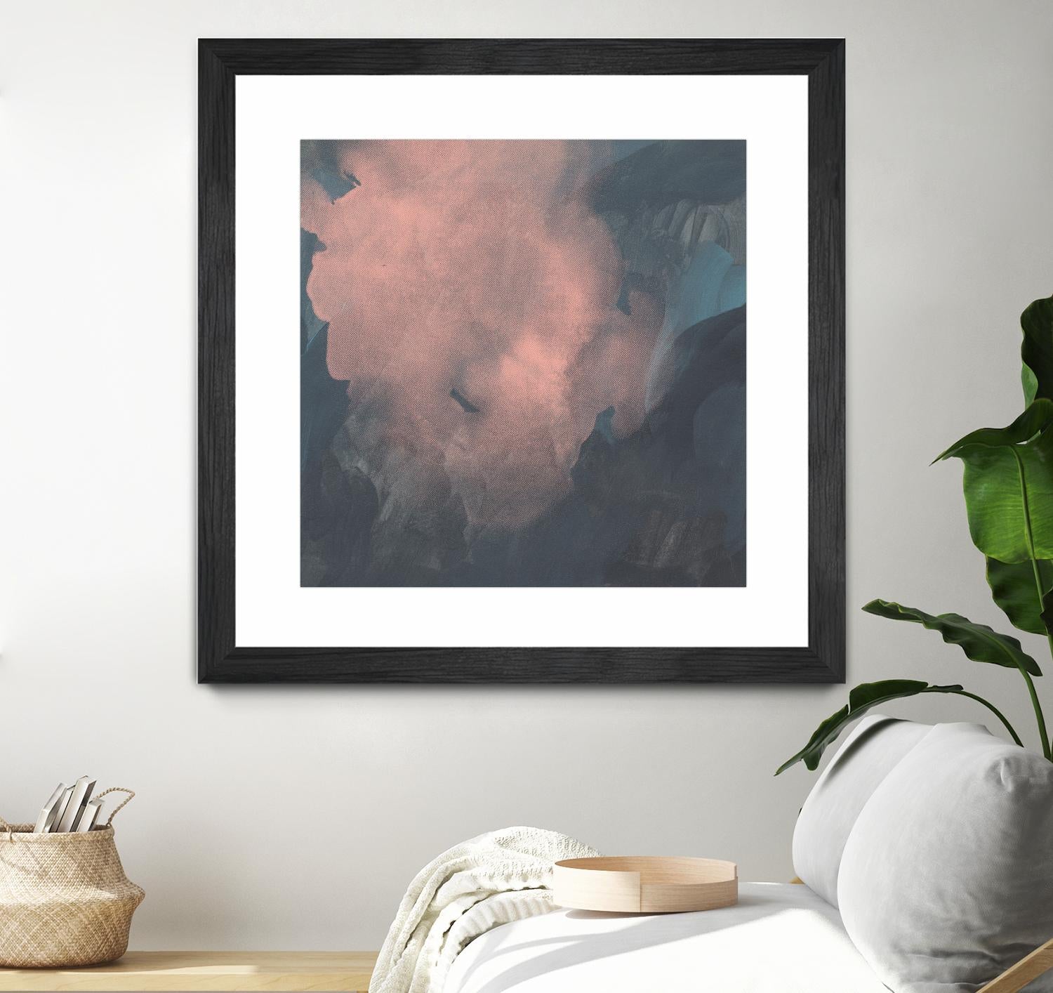Sunset Aura I by Jacob Green on GIANT ART - pink abstract abstract