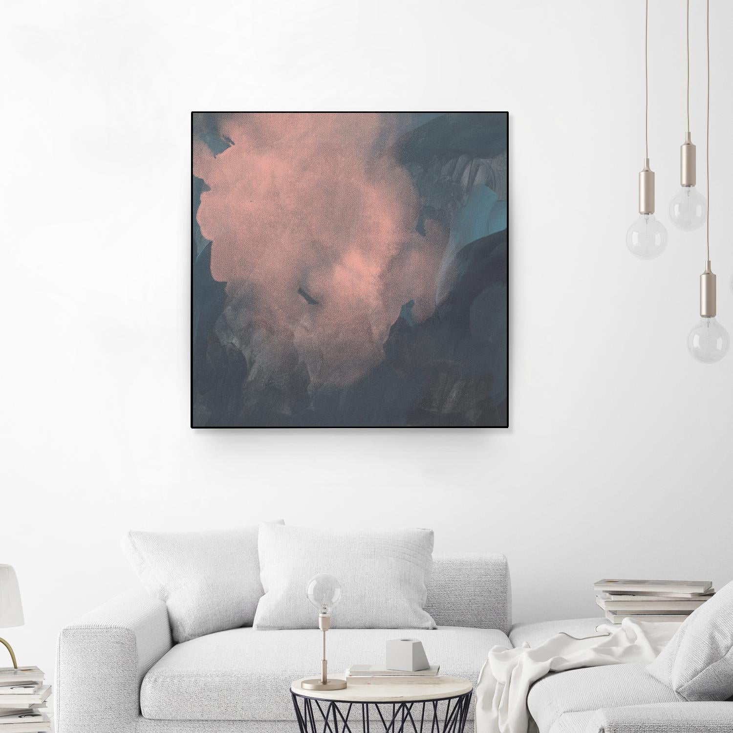 Sunset Aura I by Jacob Green on GIANT ART - pink abstract abstract